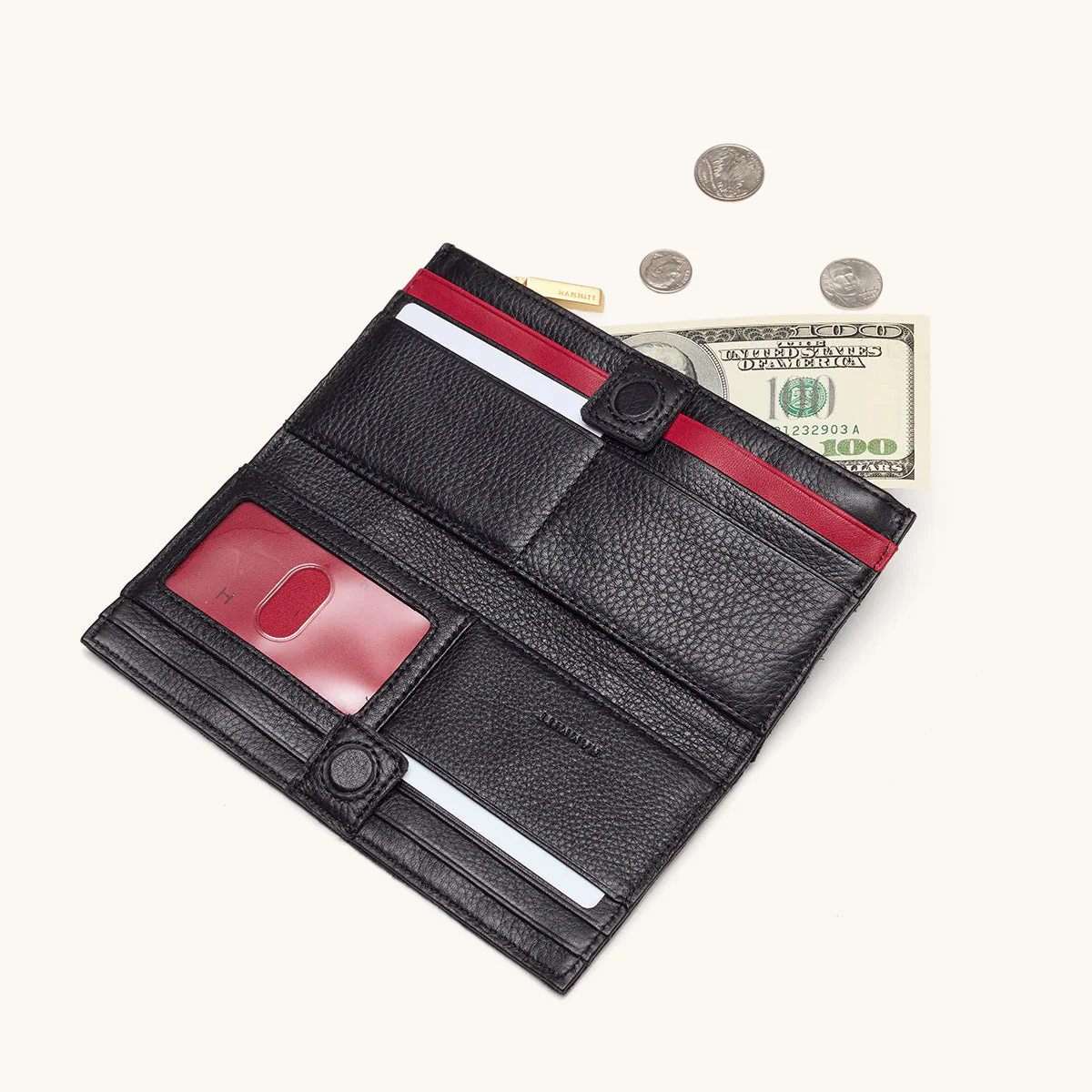 110 North | Black/Brushed Gold Red Zip - Image 6