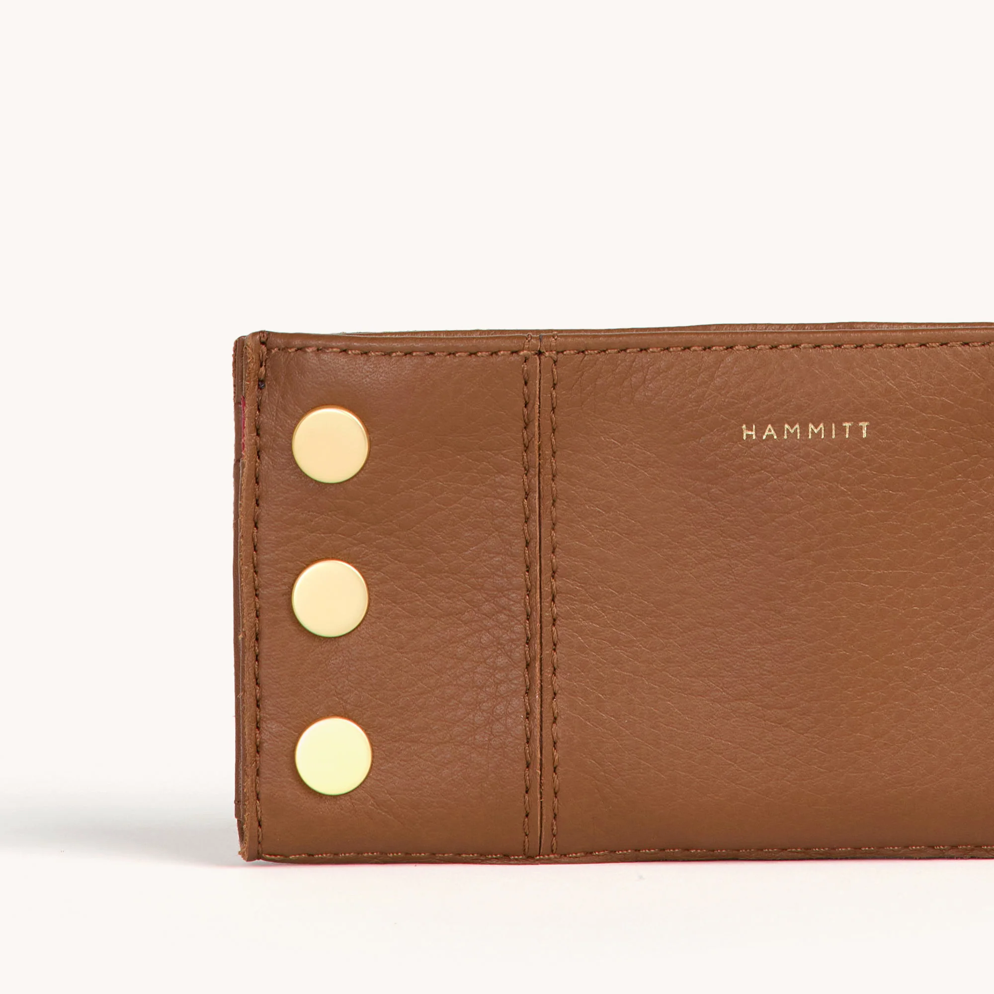 110 North | Mahogany Pebble/Brushed Gold Red Zip - Image 3