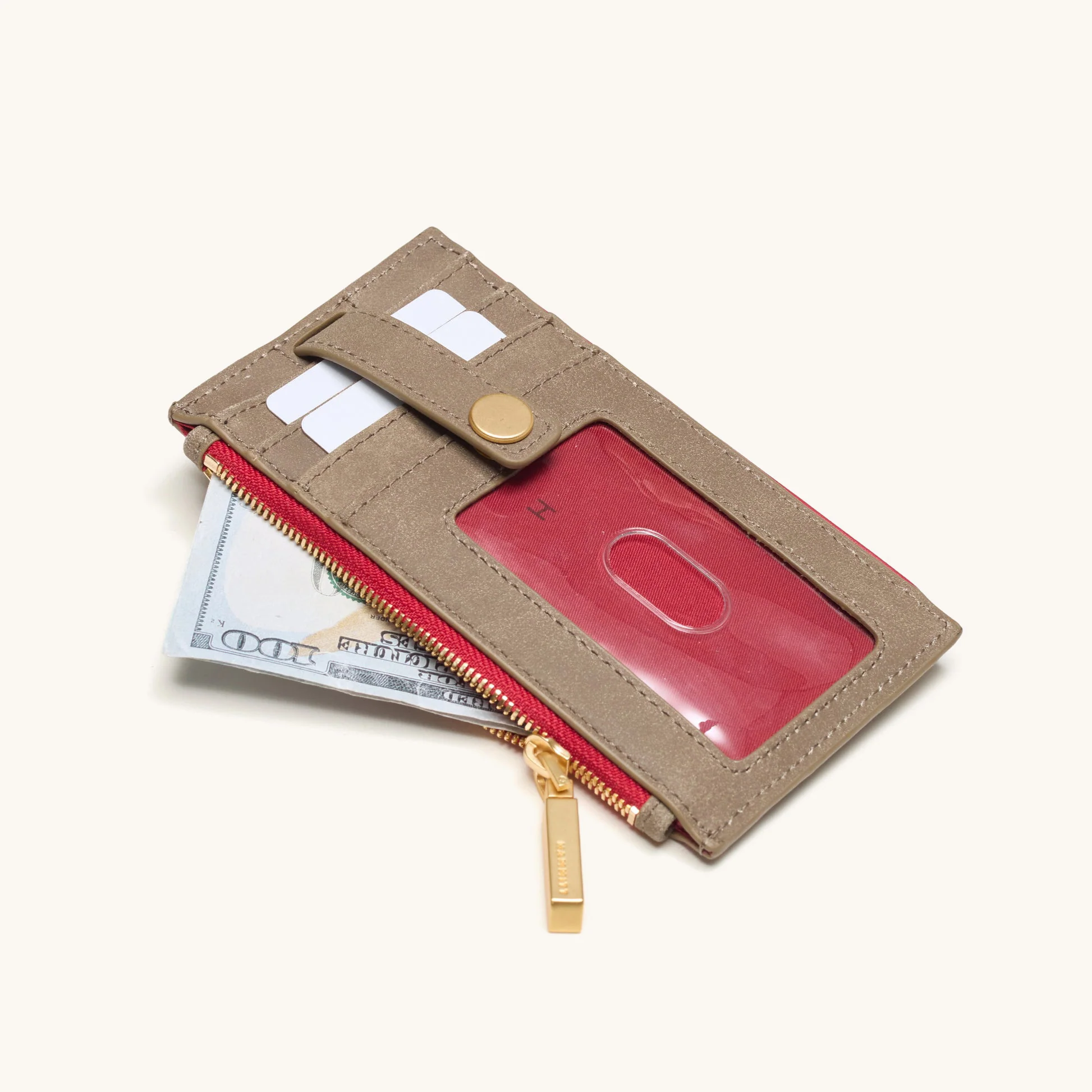 210 West | Pewter/Brushed Gold Red Zip - Image 5