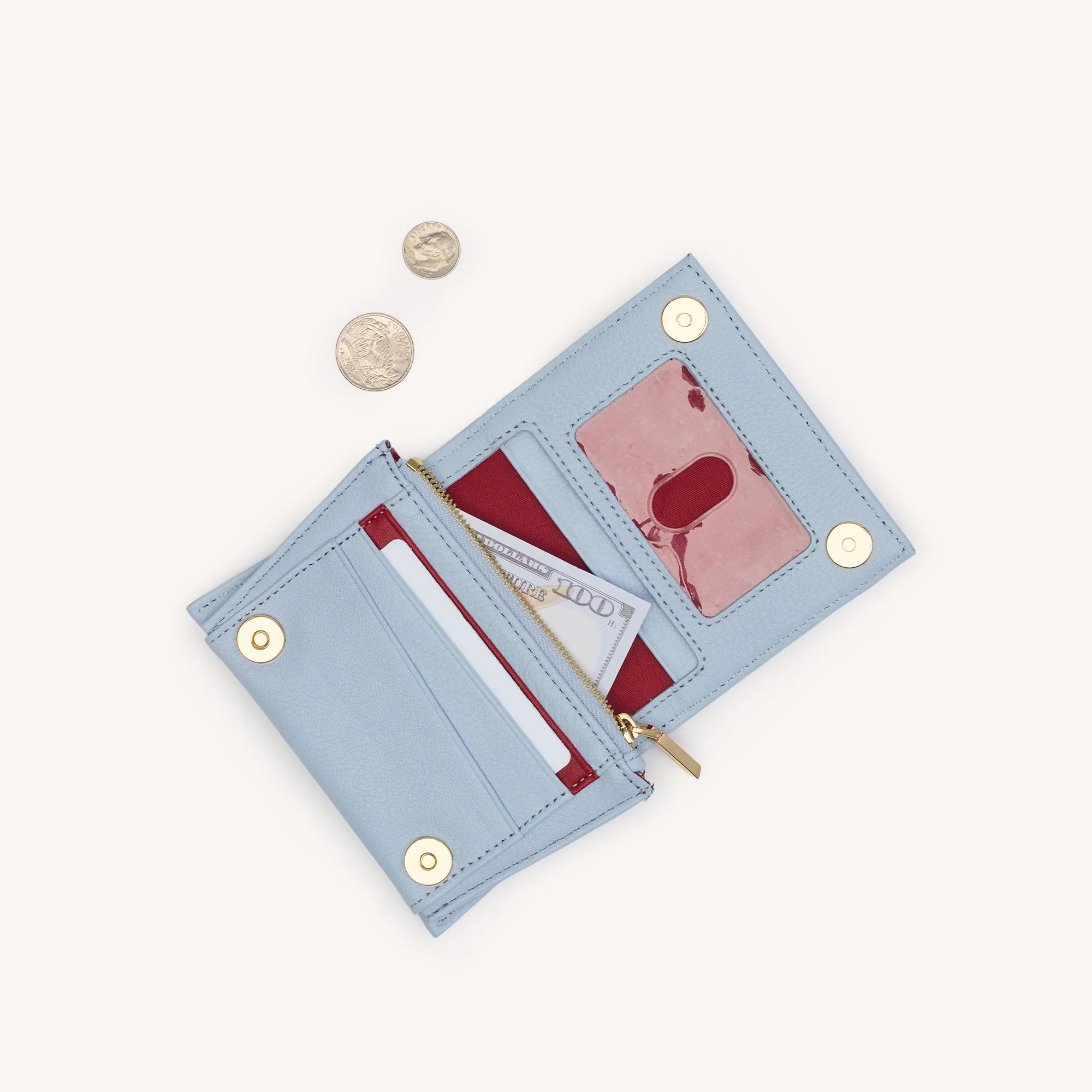Allen Wallet | Hazy Blue/Gold - Image 6