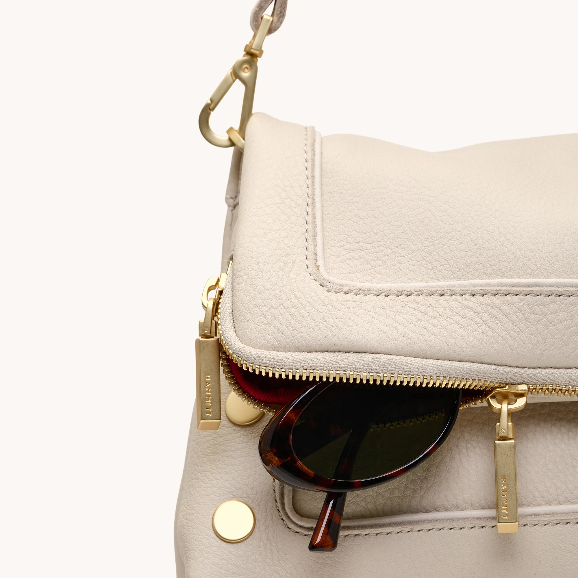 Beverly | Catamaran Cream/Brushed Gold | Med - Image 9
