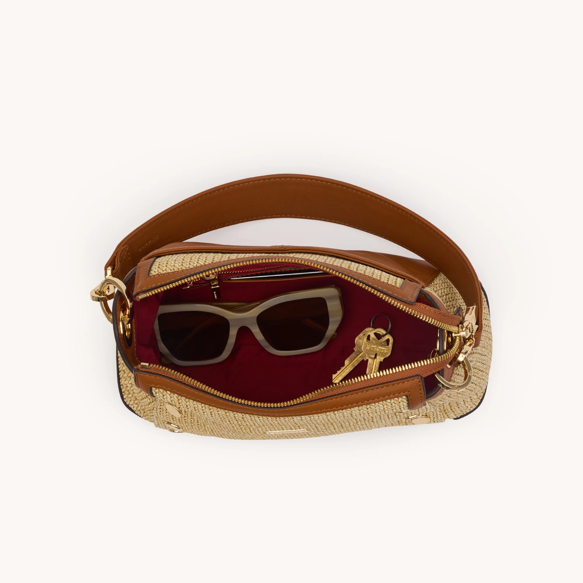 Bryant | Cocoa Raffia/Gold | Med - Image 10