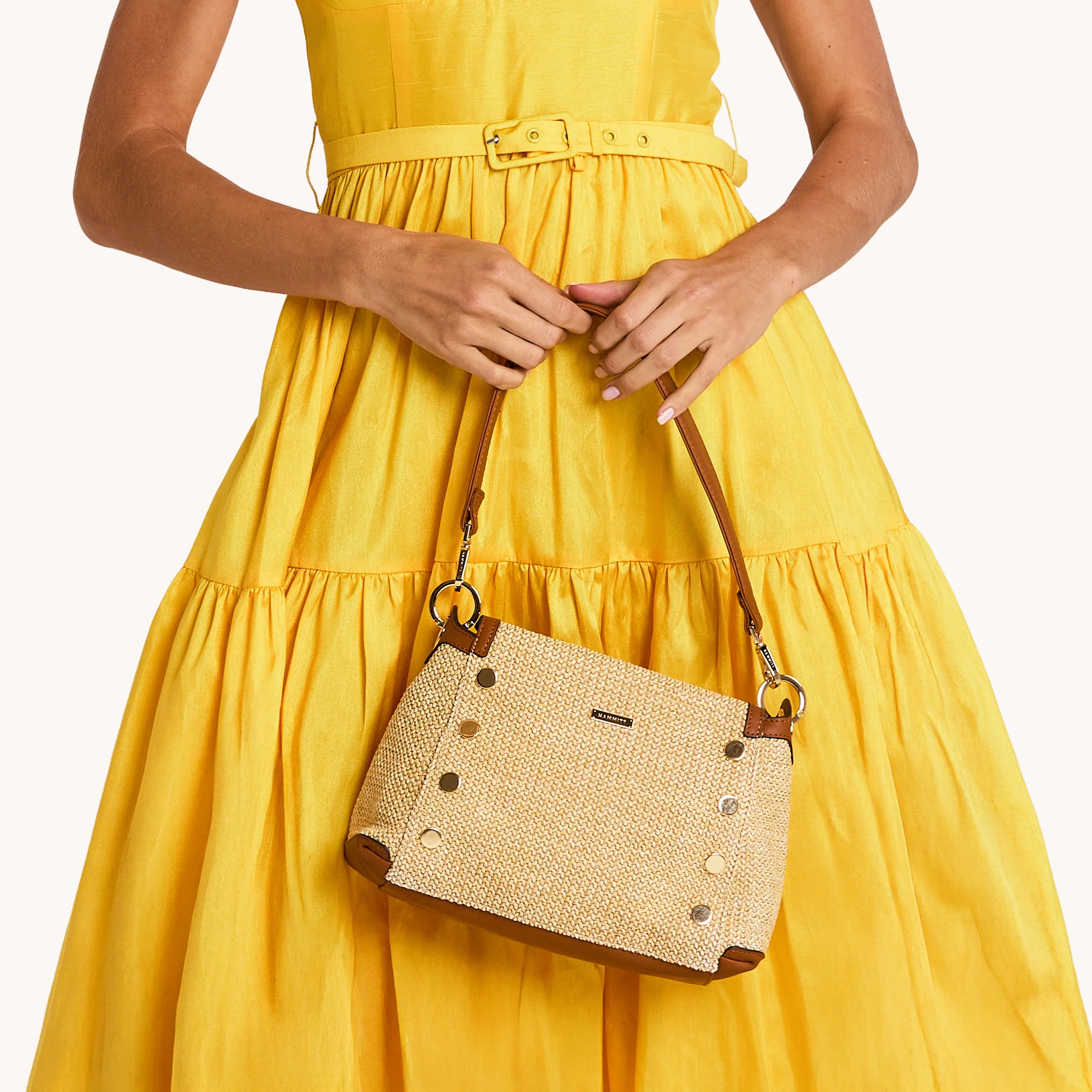 Bryant | Cocoa Raffia/Gold | Med - Image 4
