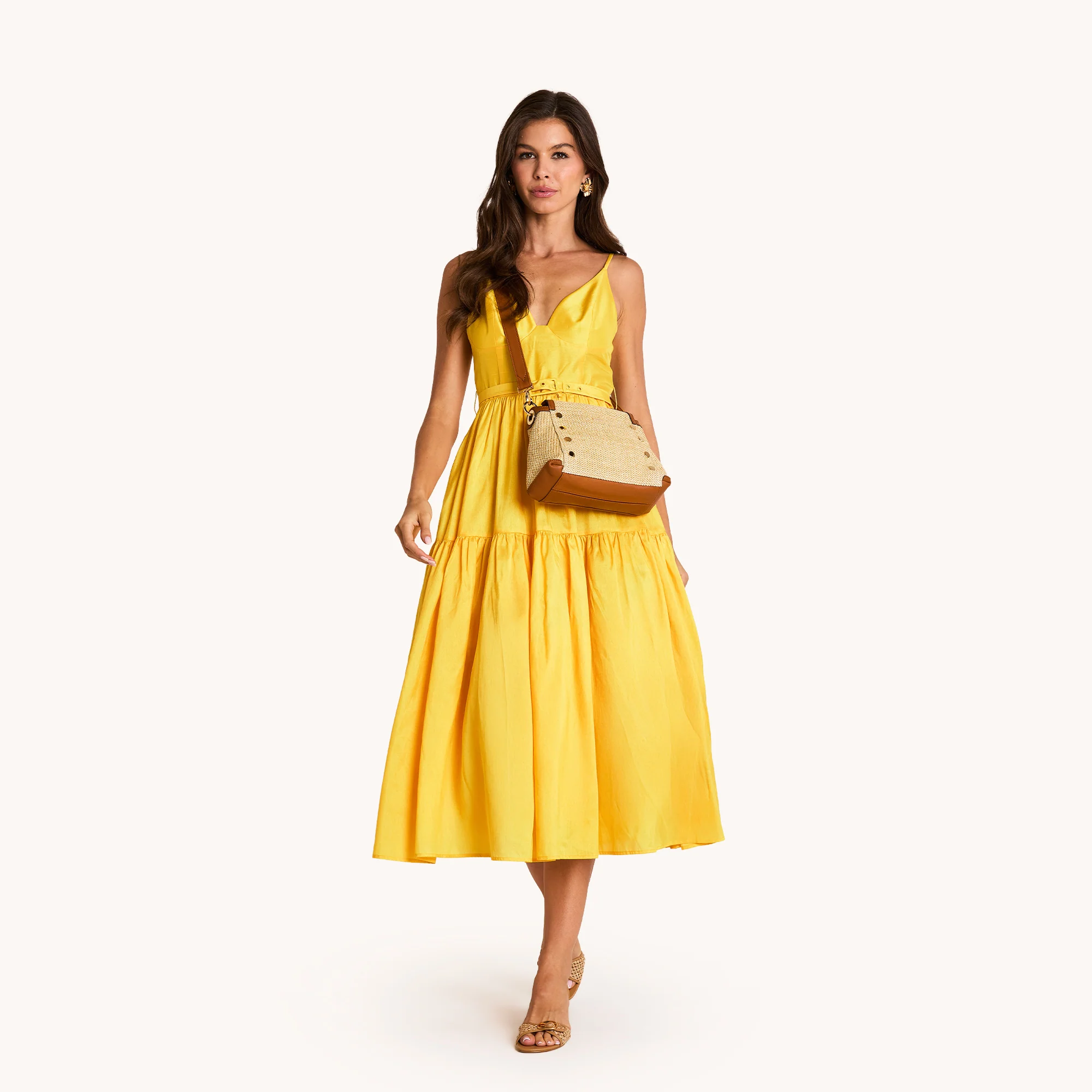 Bryant | Cocoa Raffia/Gold | Med - Image 5