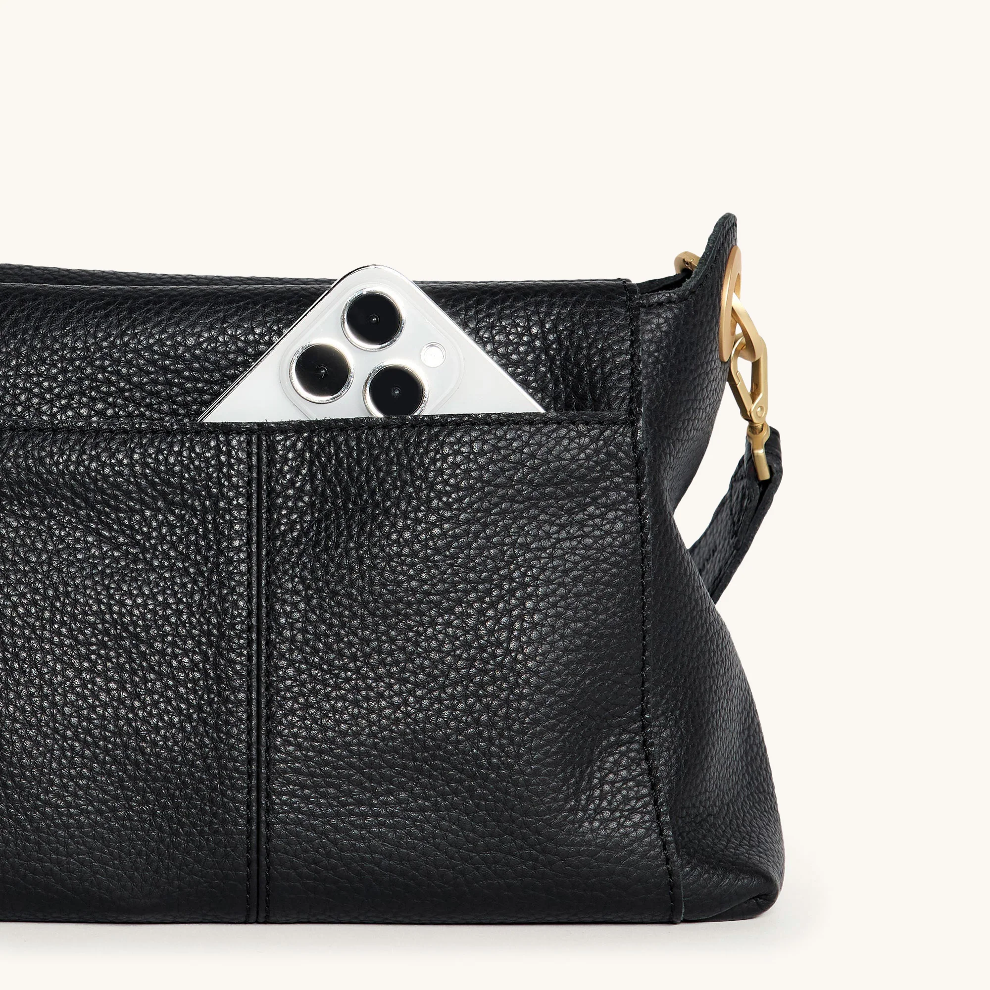 Bryant | Black/Brushed Gold Red Zip | Med - Image 7