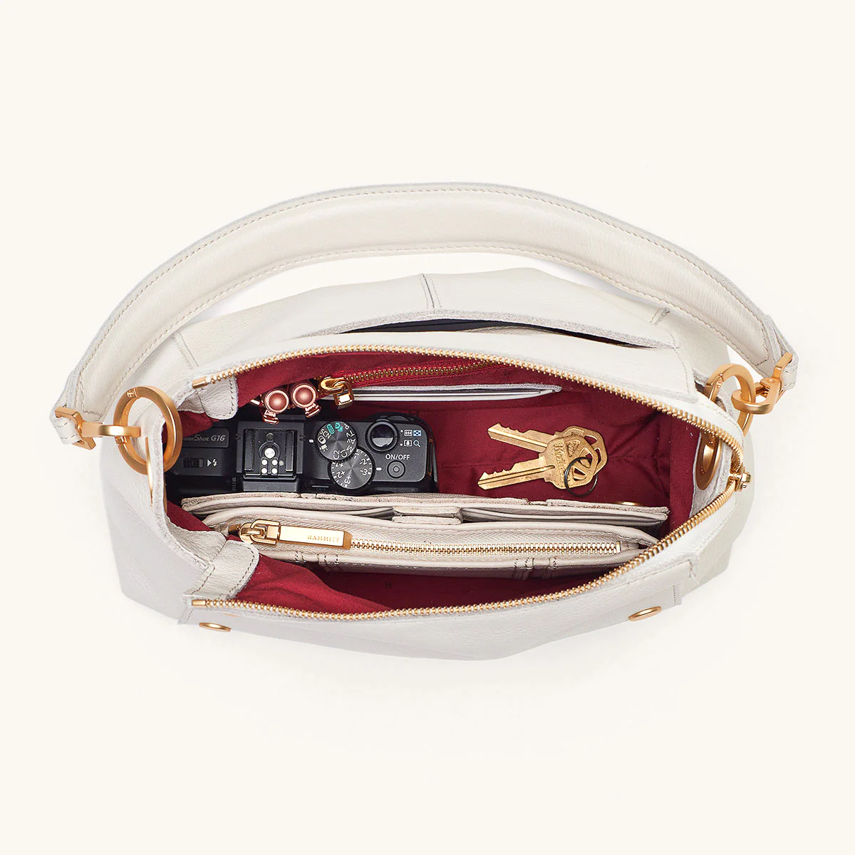Bryant | Calla Lily White/Brushed Gold | Med - Image 6