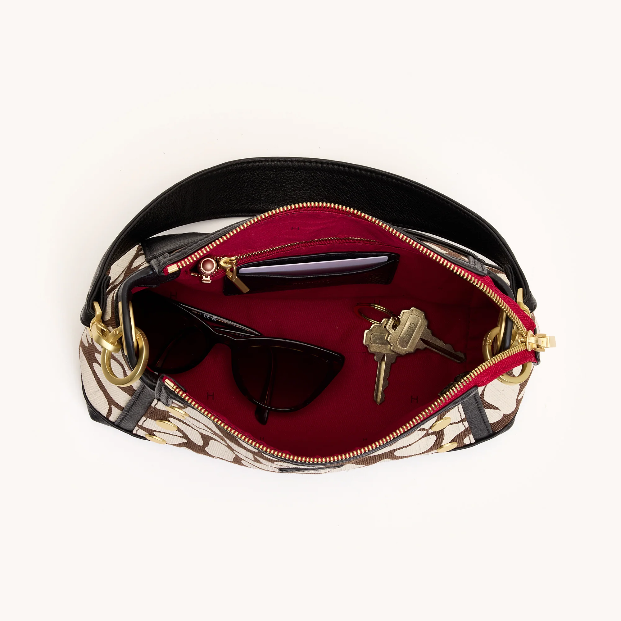 Bryant | Giraffe/Brushed Gold Red Zip | Med - Image 13