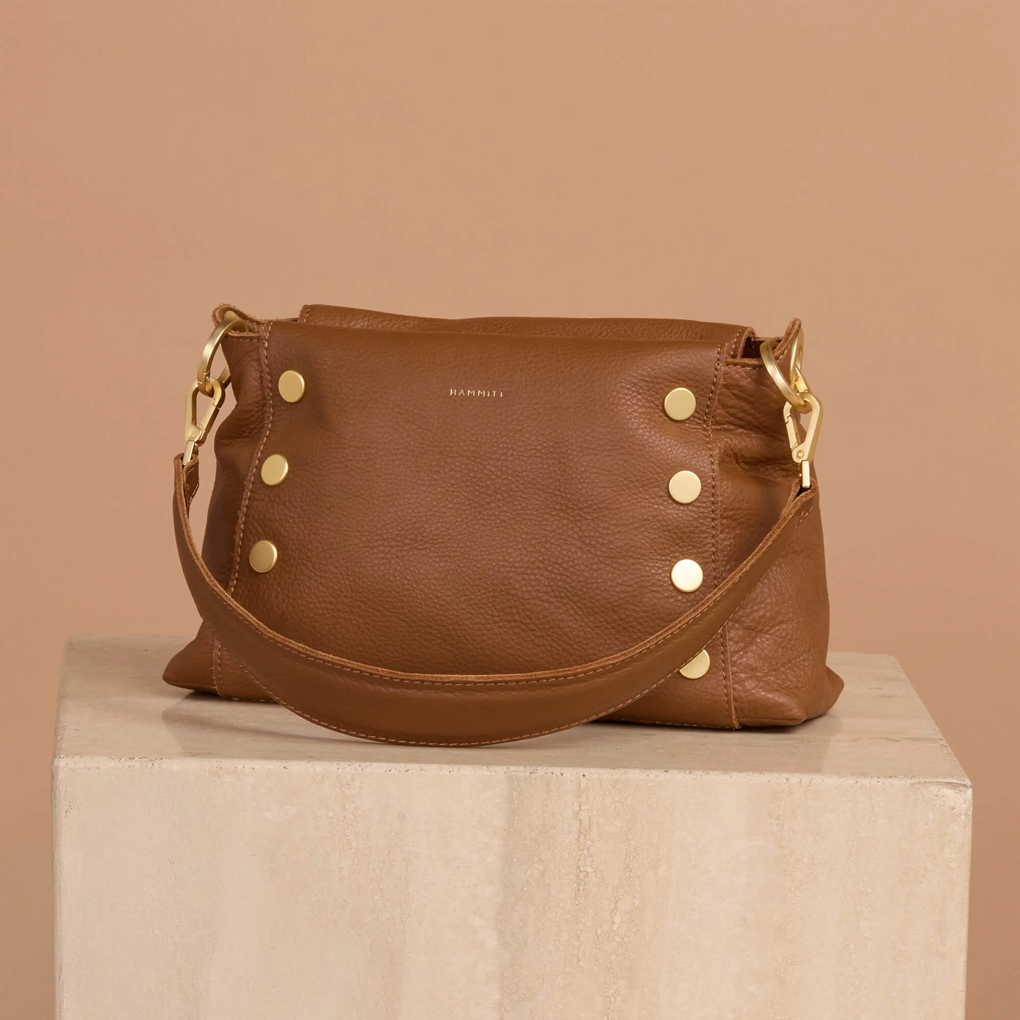 Bryant | Mahogany Pebble/Brushed Gold Red Zip | Med - Image 10