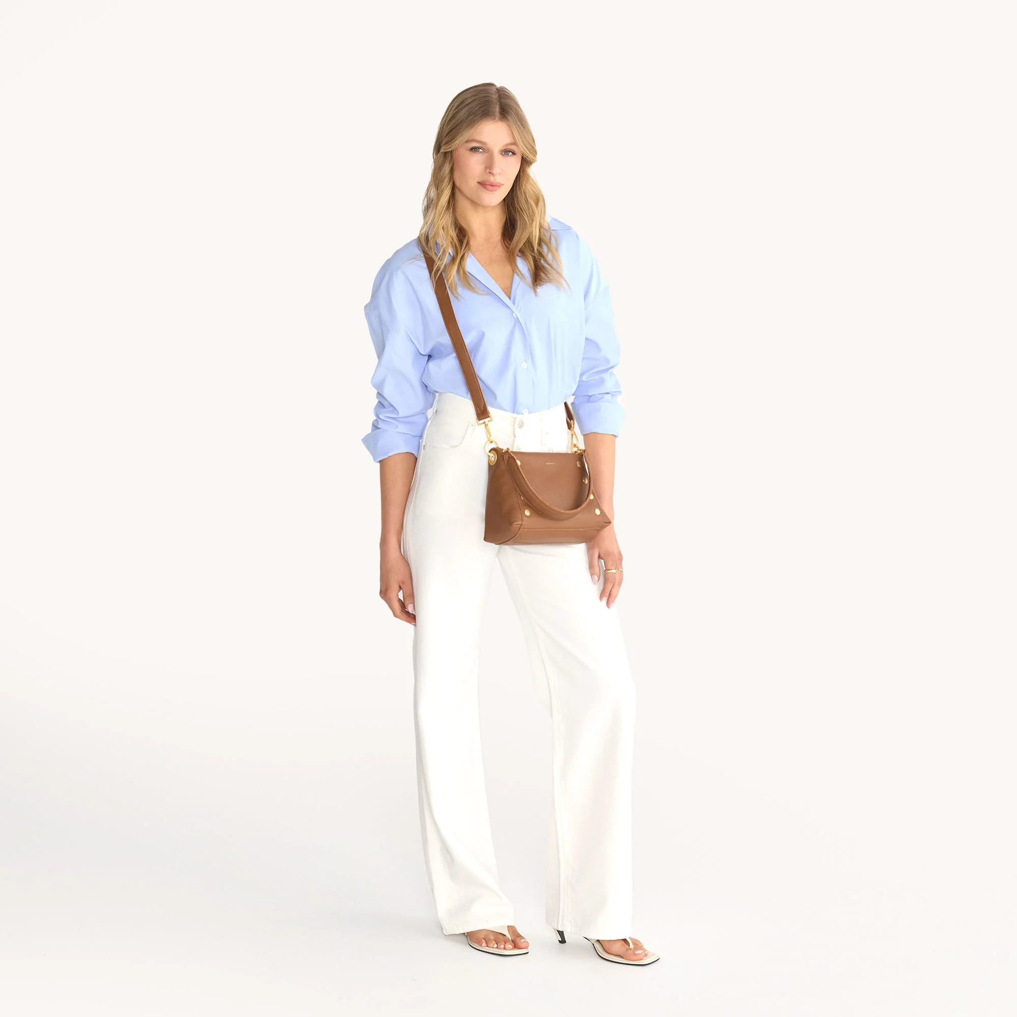 Bryant | Mahogany Pebble/Brushed Gold Red Zip | Med - Image 9