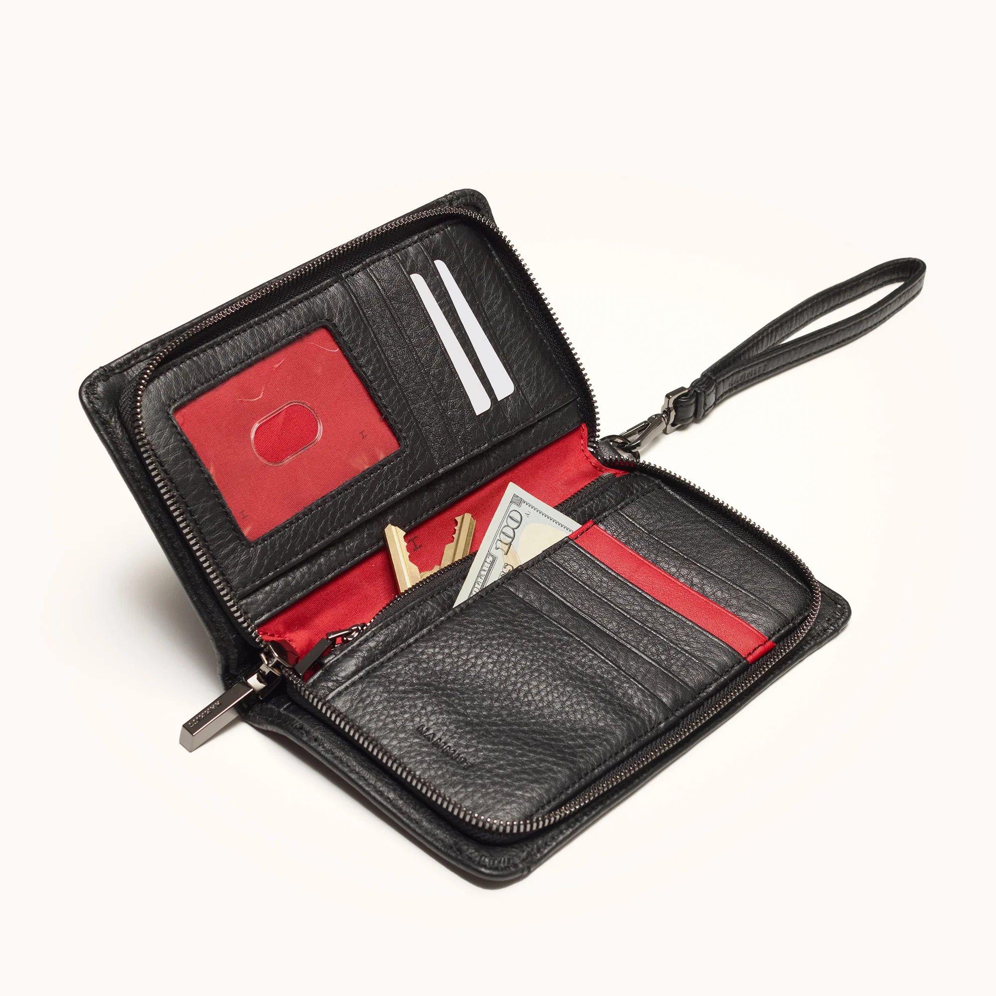 Bryant Wallet | Black/Gunmetal | SML - Image 6