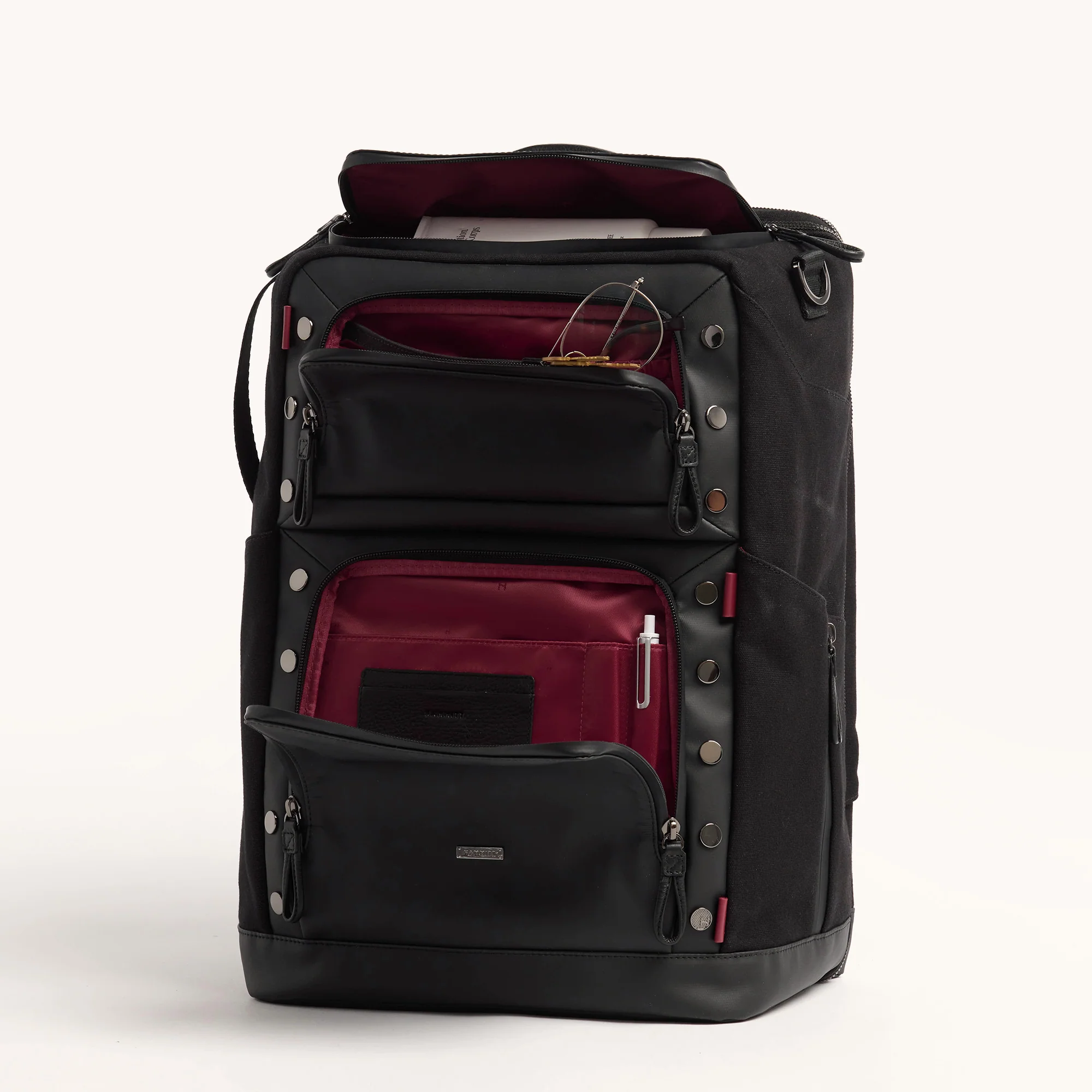 Burbank Backpack | Black/Gunmetal - Image 10