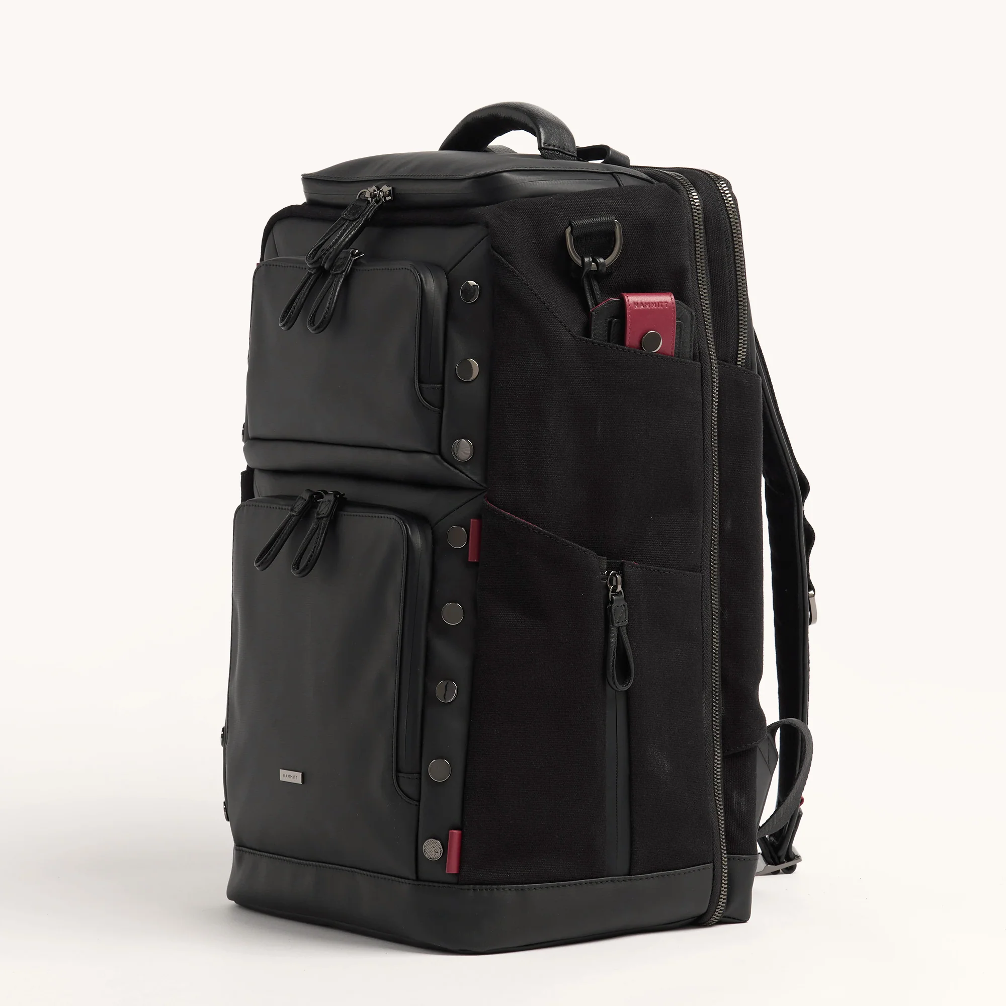 Burbank Backpack | Black/Gunmetal - Image 14
