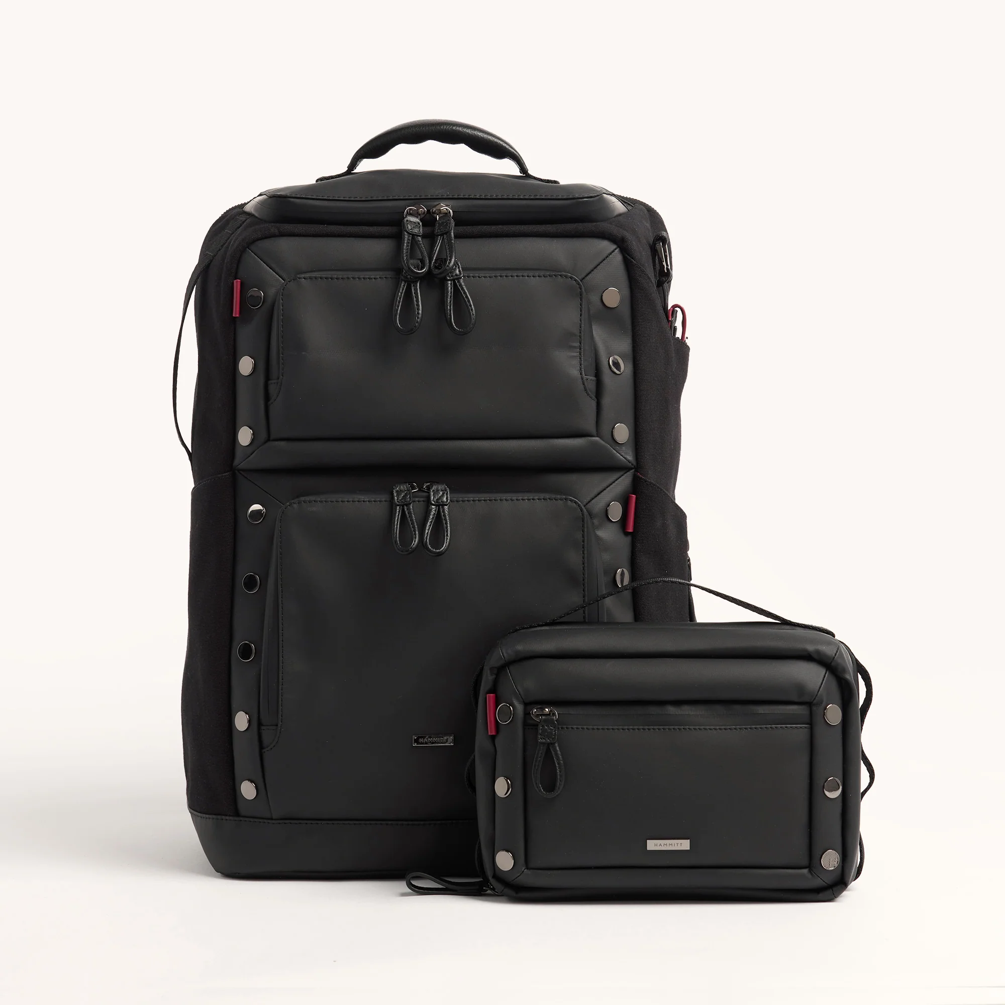 Burbank Backpack | Black/Gunmetal - Image 18