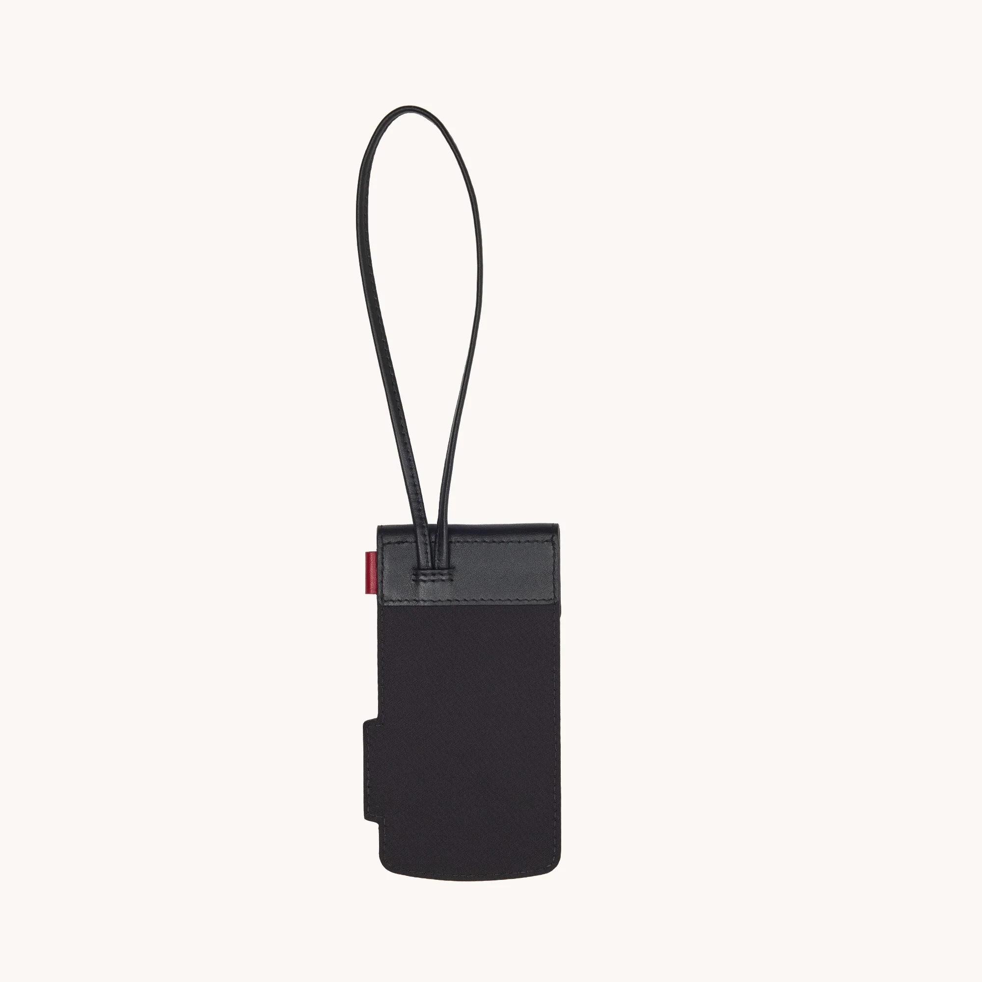 Camera Luggage Tag | Black Nylon/Gold - Image 6