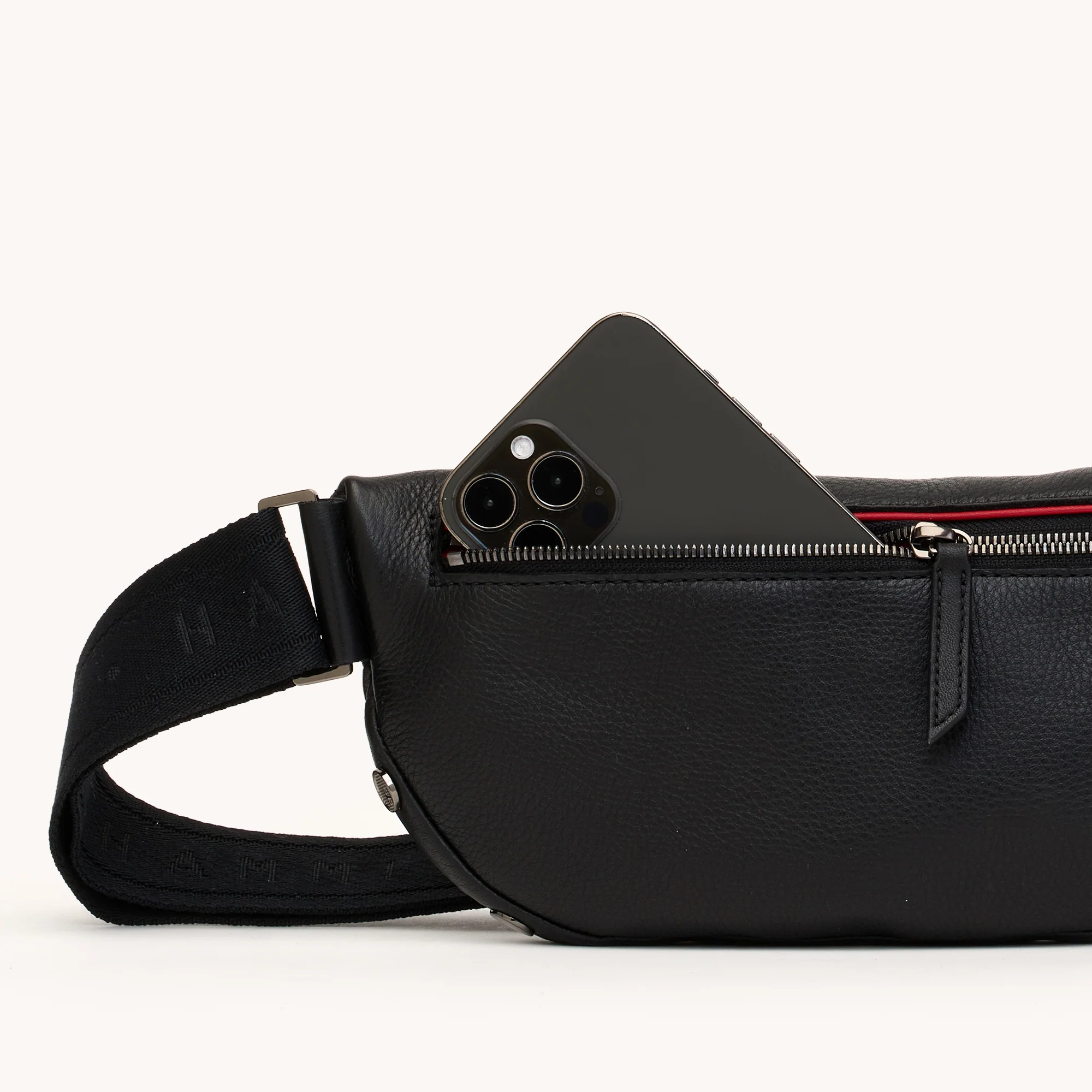 Charles Crossbody | Black/Gunmetal - Image 6