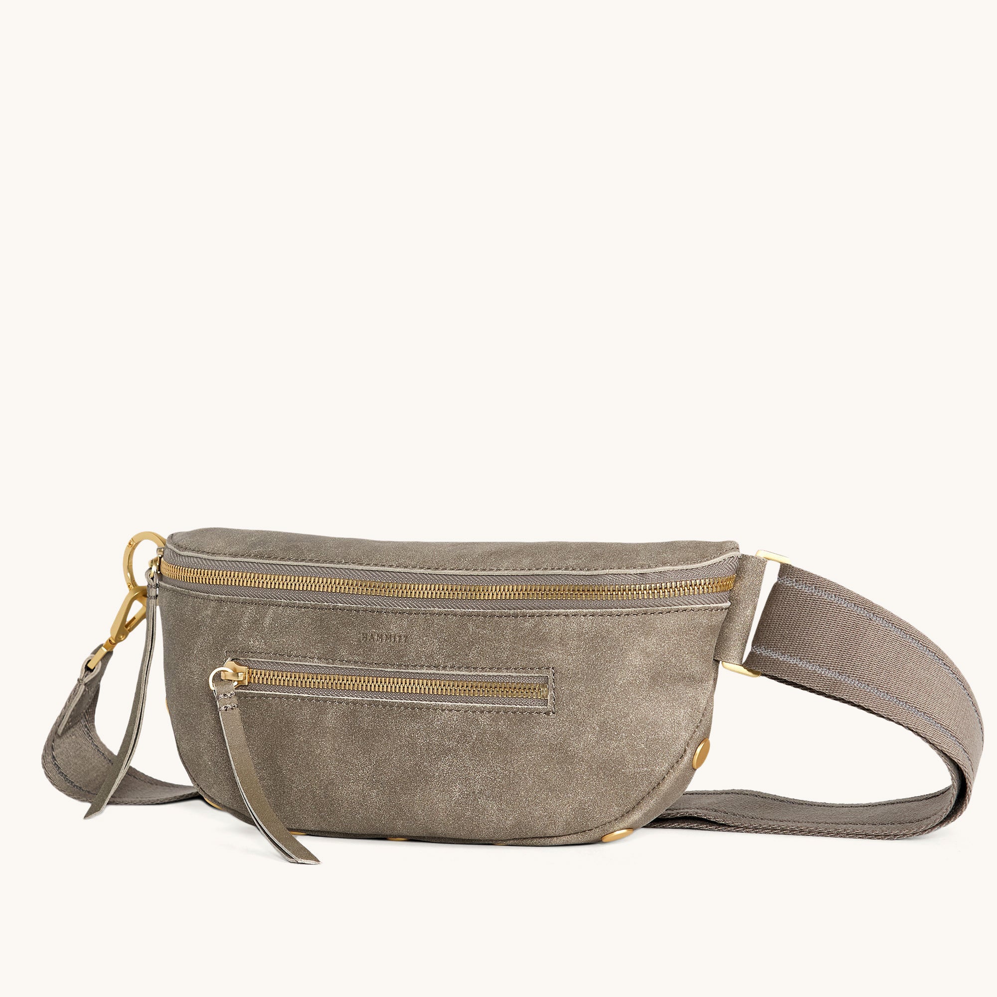 Charles Crossbody | Pewter/Brushed Gold - Image 5