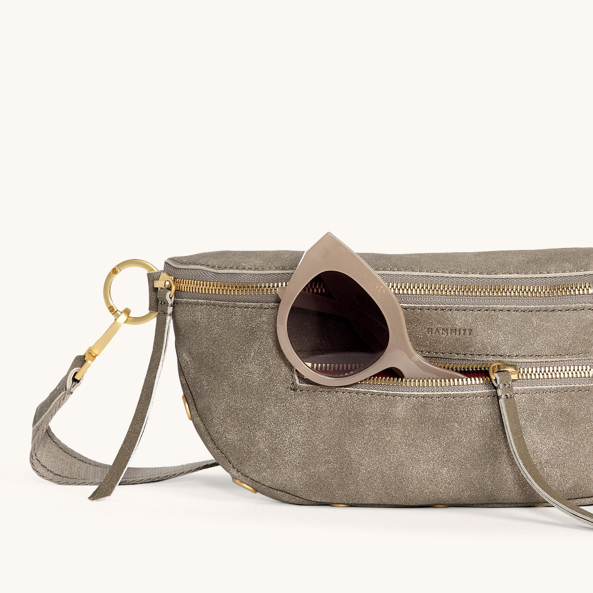 Charles Crossbody | Pewter/Brushed Gold - Image 6