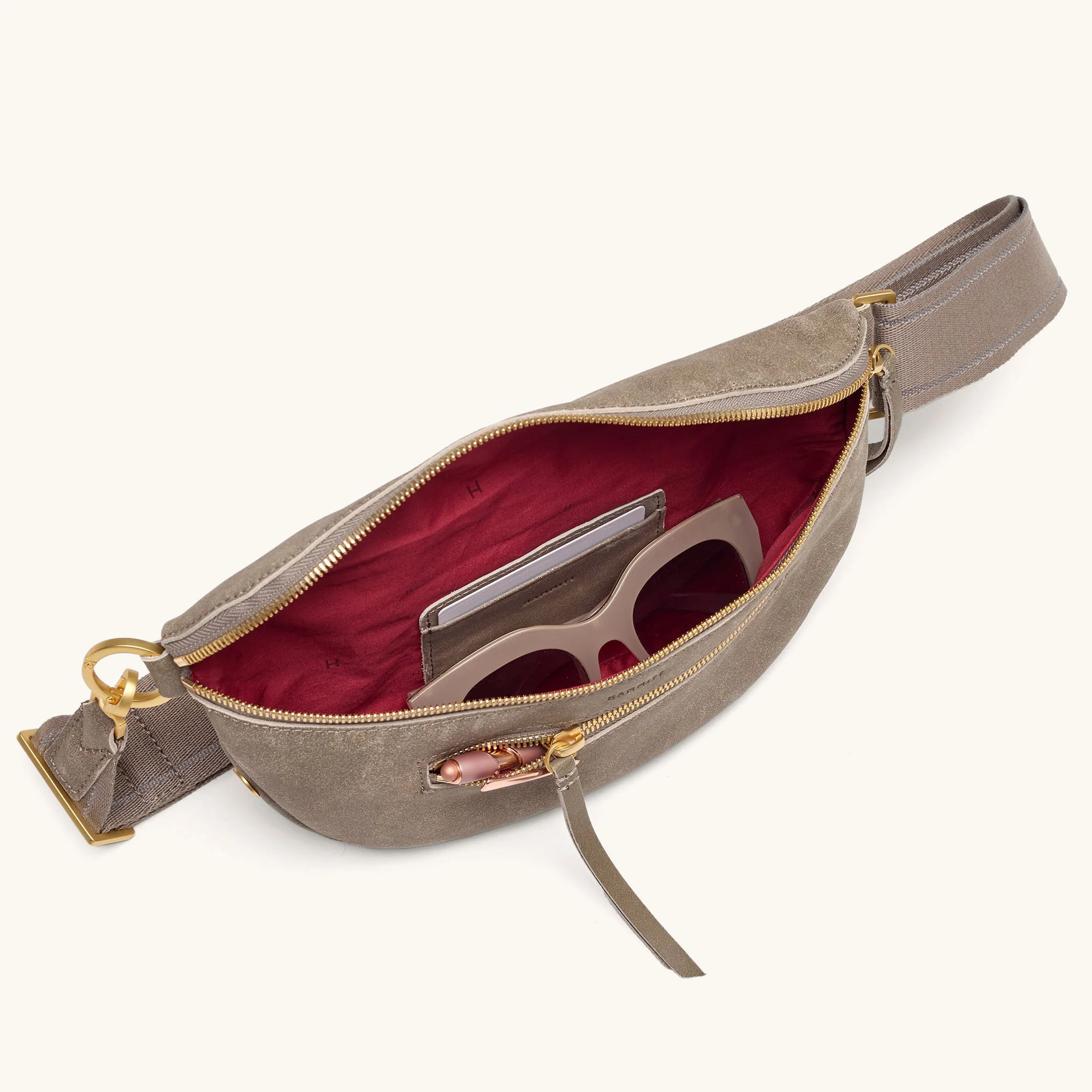 Charles Crossbody | Pewter/Brushed Gold - Image 9