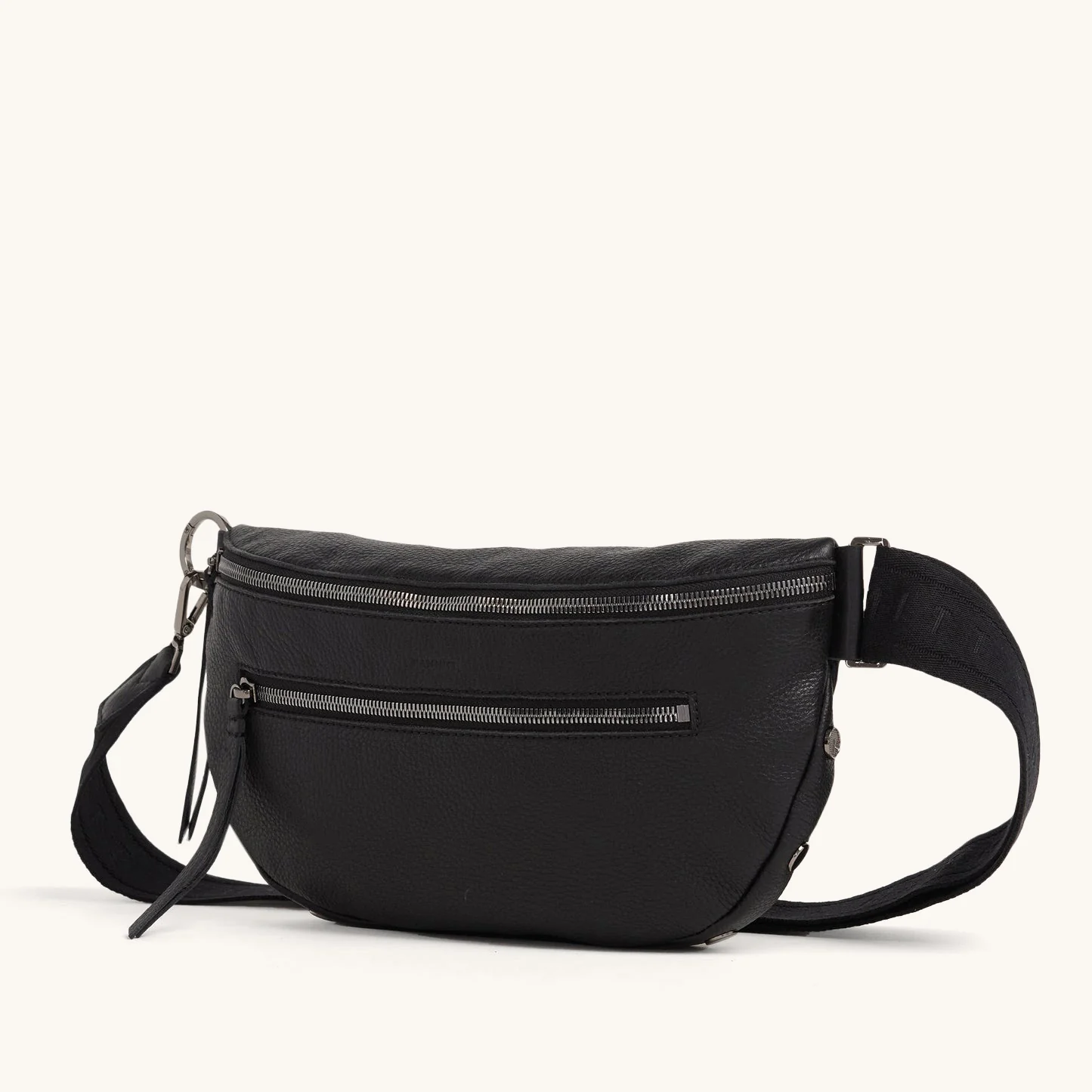 Charles Crossbody | Black/Gunmetal | Lrg - Image 5