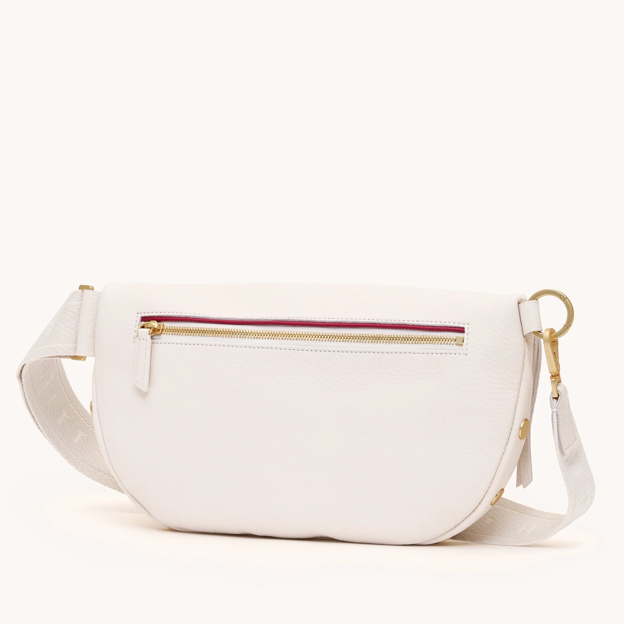 Charles Crossbody | Calla Lily White/Brushed Gold | Lrg - Image 4