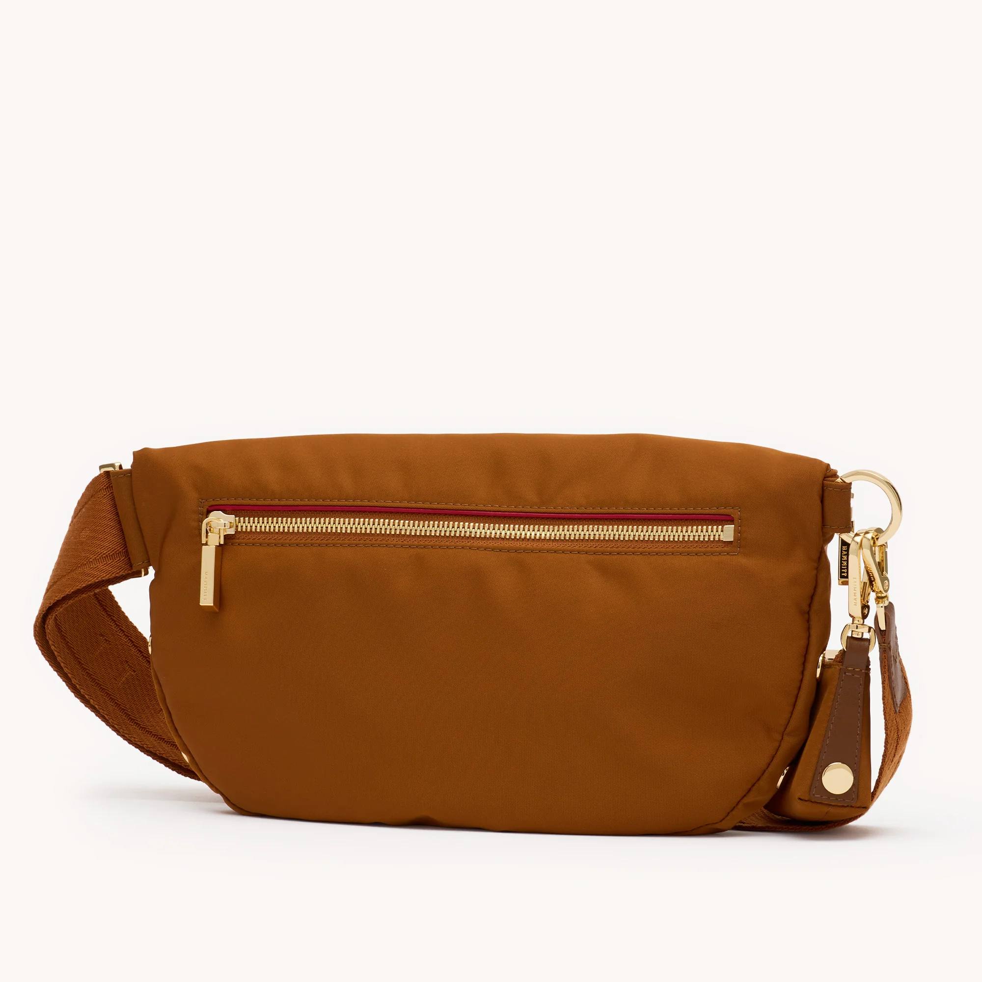 Charles Crossbody | Amber Nylon/Gold | Lrg - Image 6