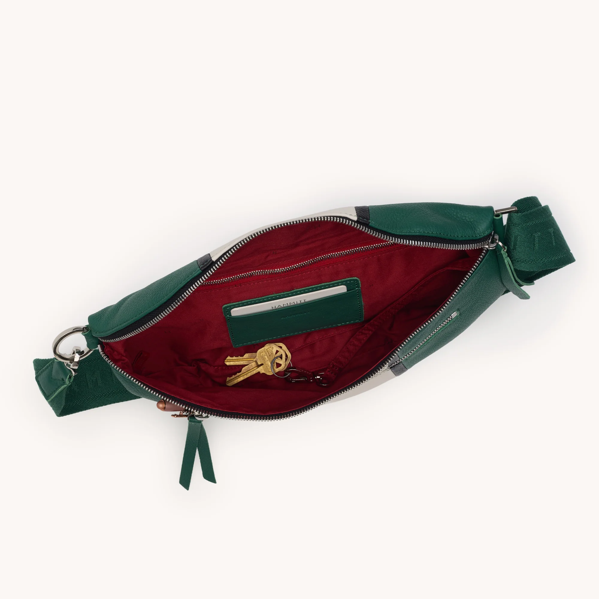 Charles Crossbody | Clubhouse Stripe/Silver | Lrg - Image 8