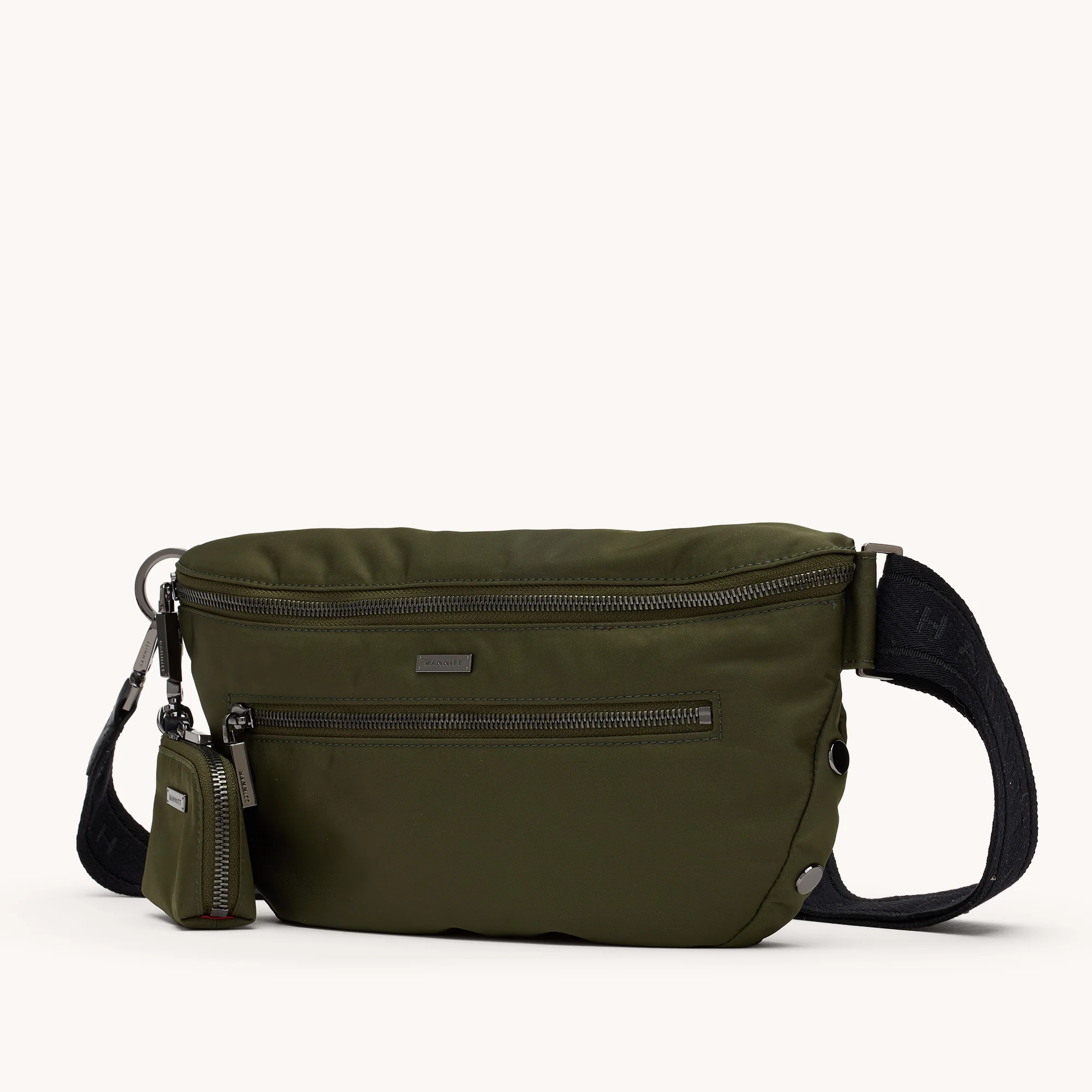 Charles Crossbody | Jade Nylon/Gunmetal | Lrg - Image 5