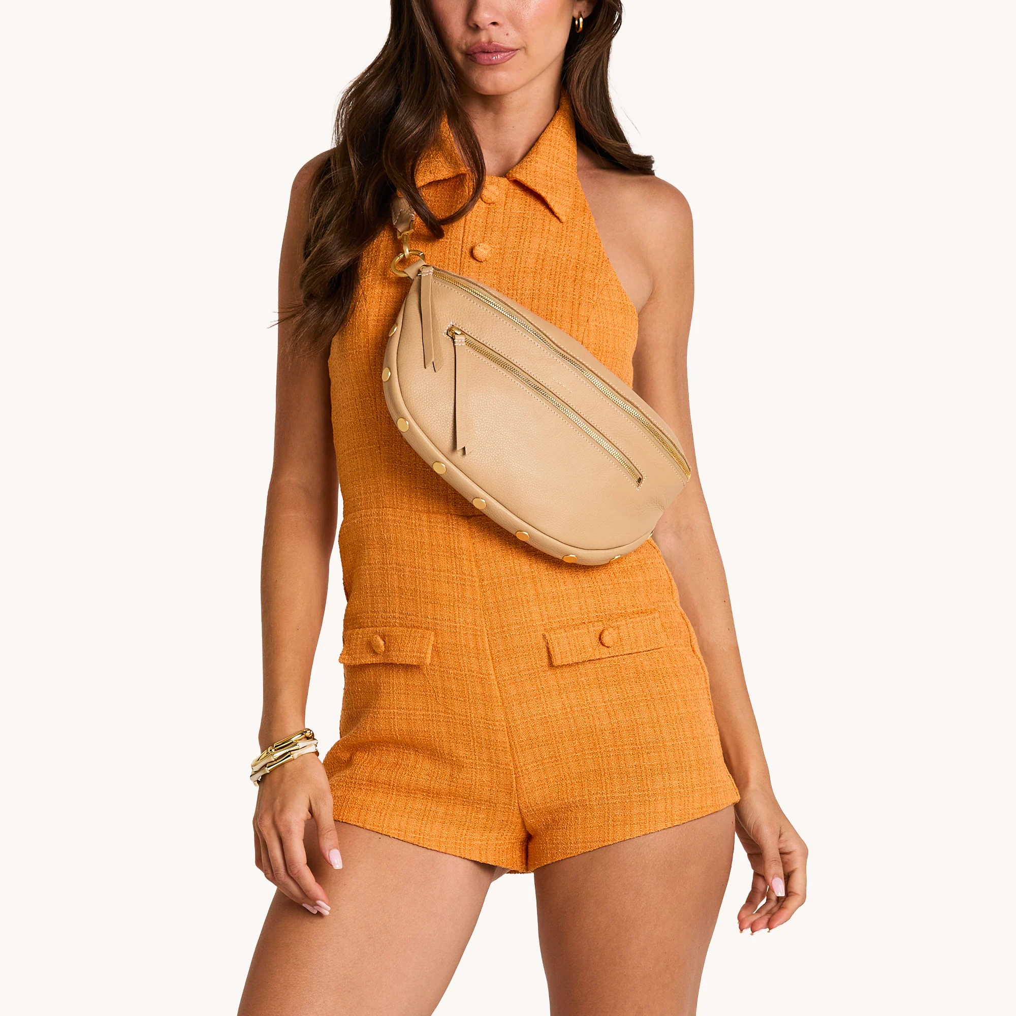 Charles Crossbody | Toasty Sand/Brushed Gold | Lrg - Image 2