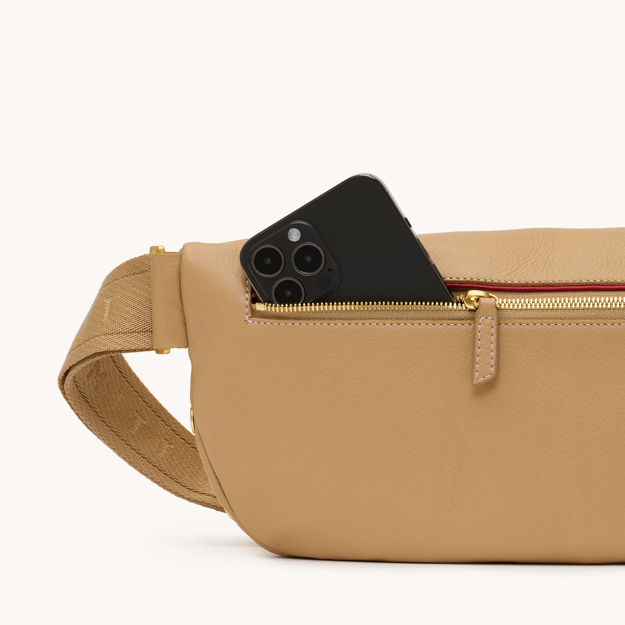Charles Crossbody | Toasty Sand/Brushed Gold | Lrg - Image 4