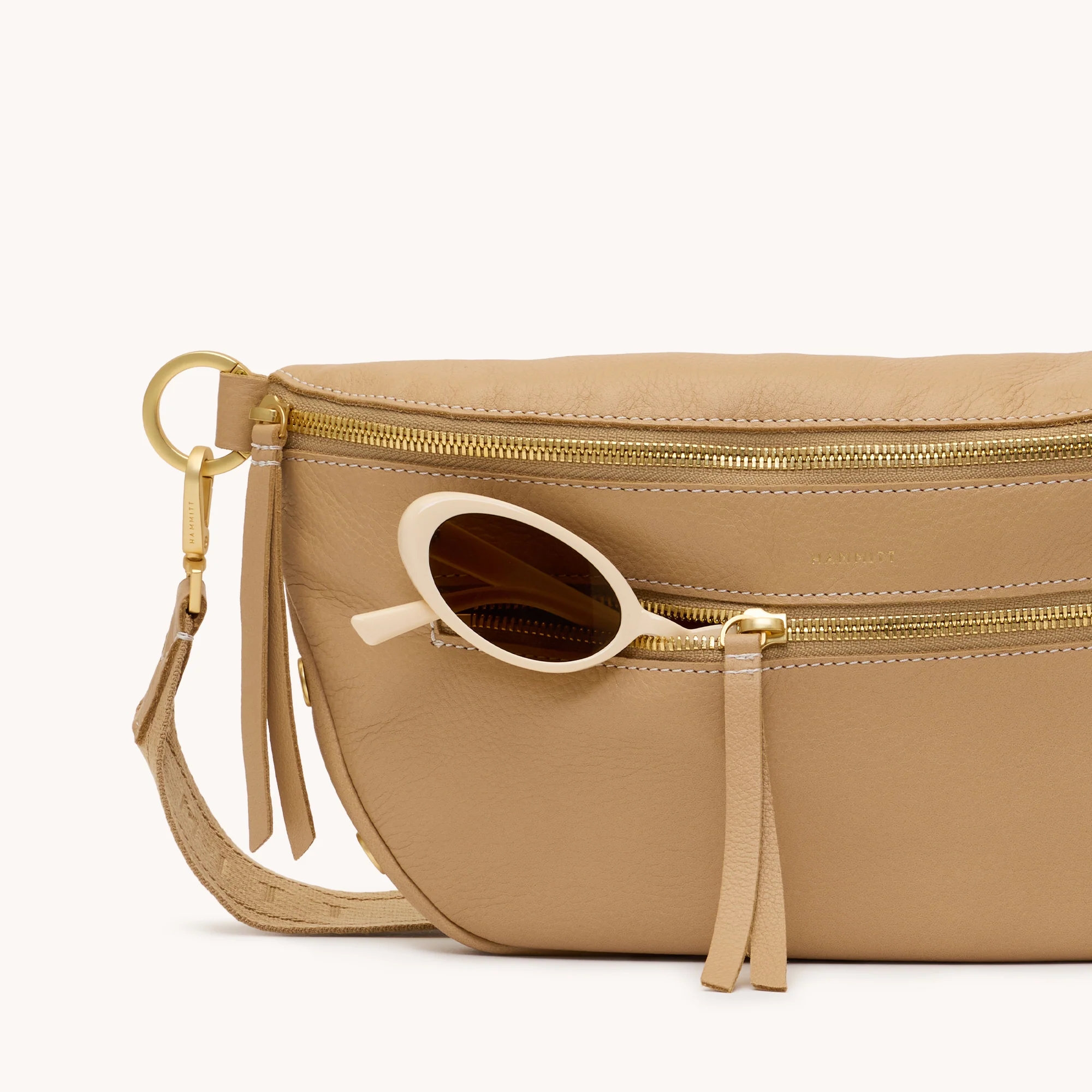 Charles Crossbody | Toasty Sand/Brushed Gold | Lrg - Image 6