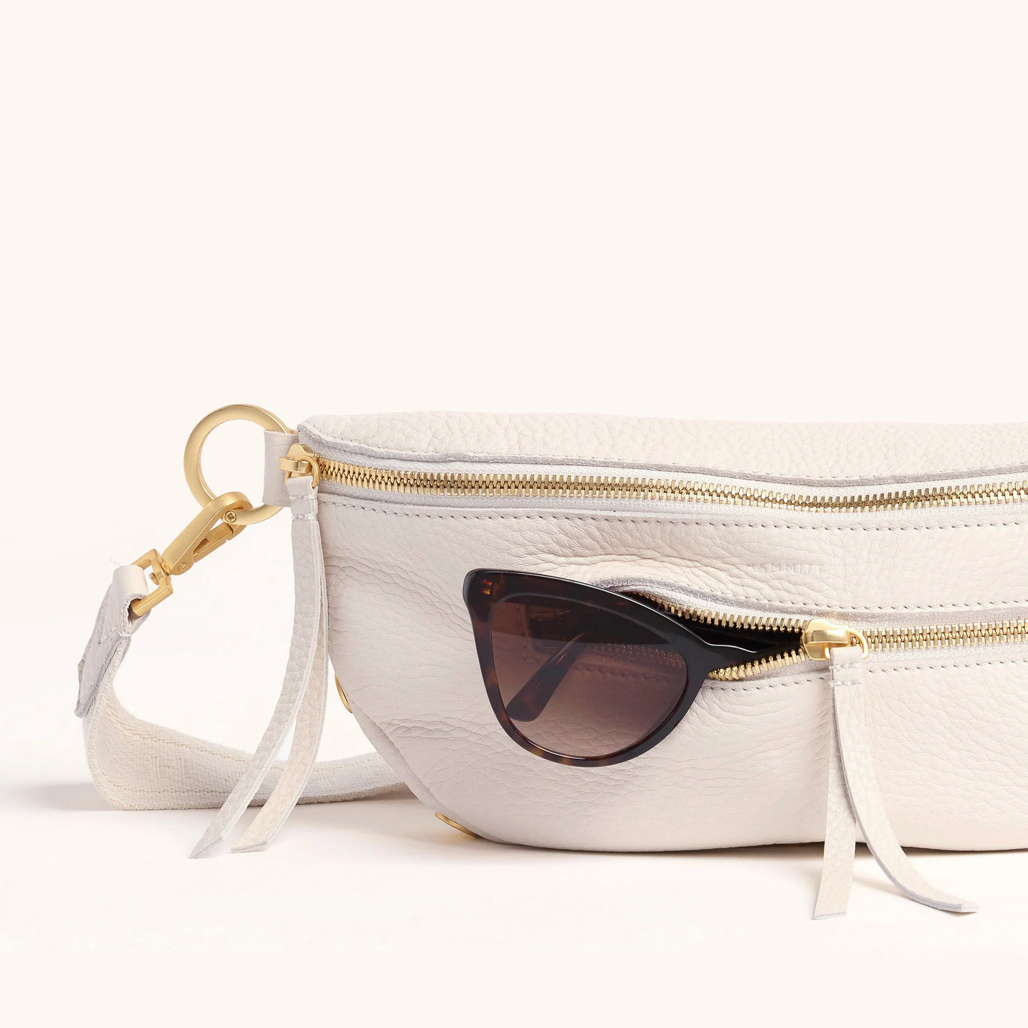 Charles Crossbody | Calla Lily White/Brushed Gold | Med - Image 5