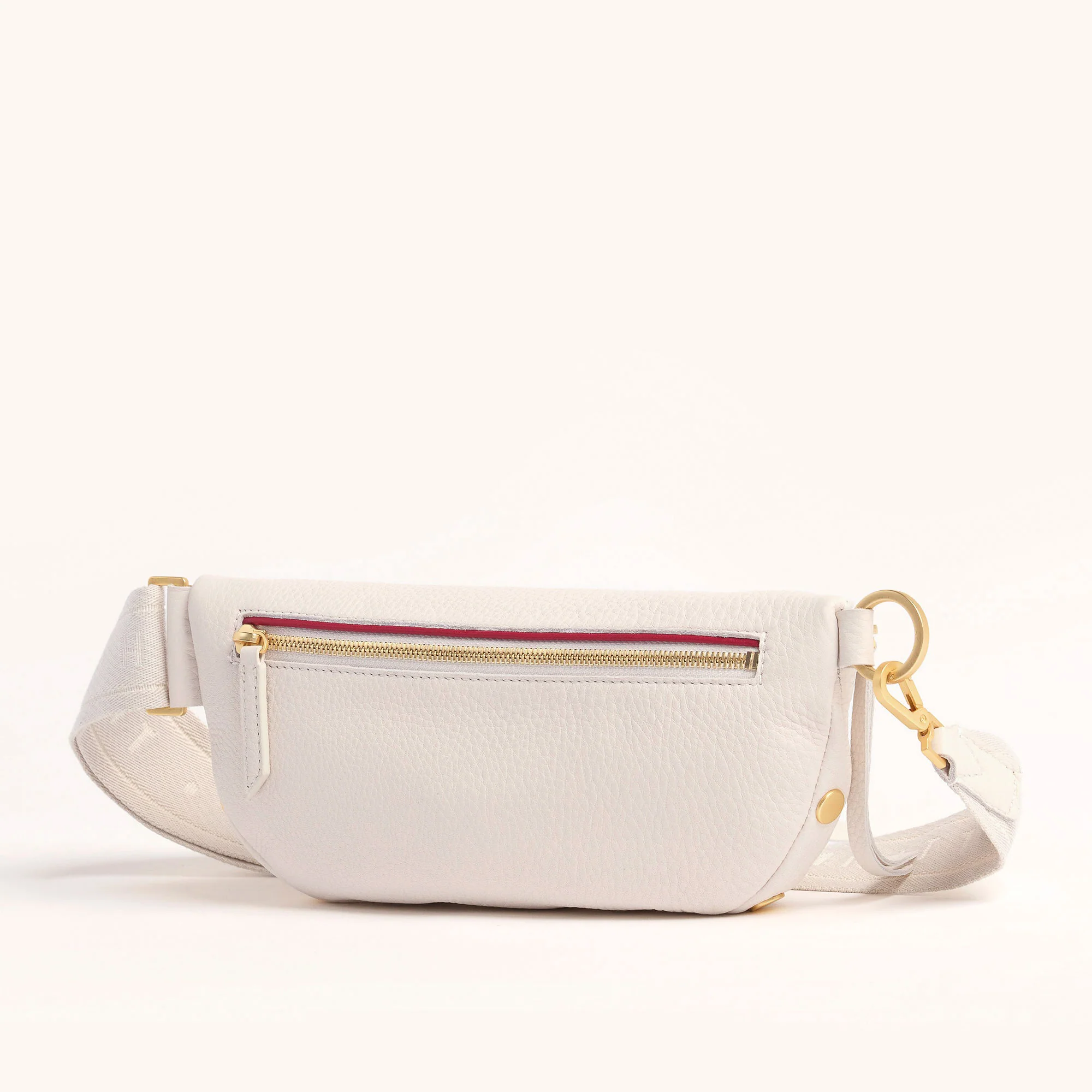 Charles Crossbody | Calla Lily White/Brushed Gold | Med - Image 7