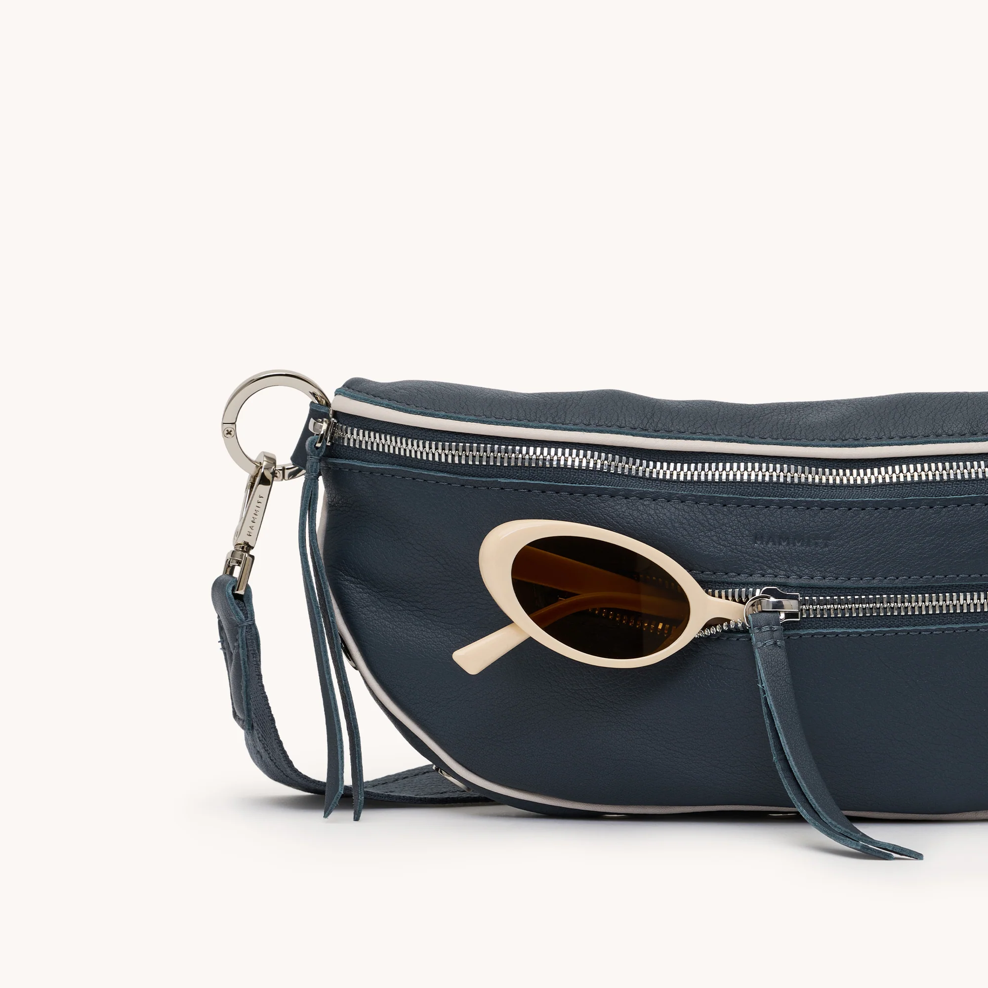 Charles Crossbody | Nautical Navy/Silver | Med - Image 5
