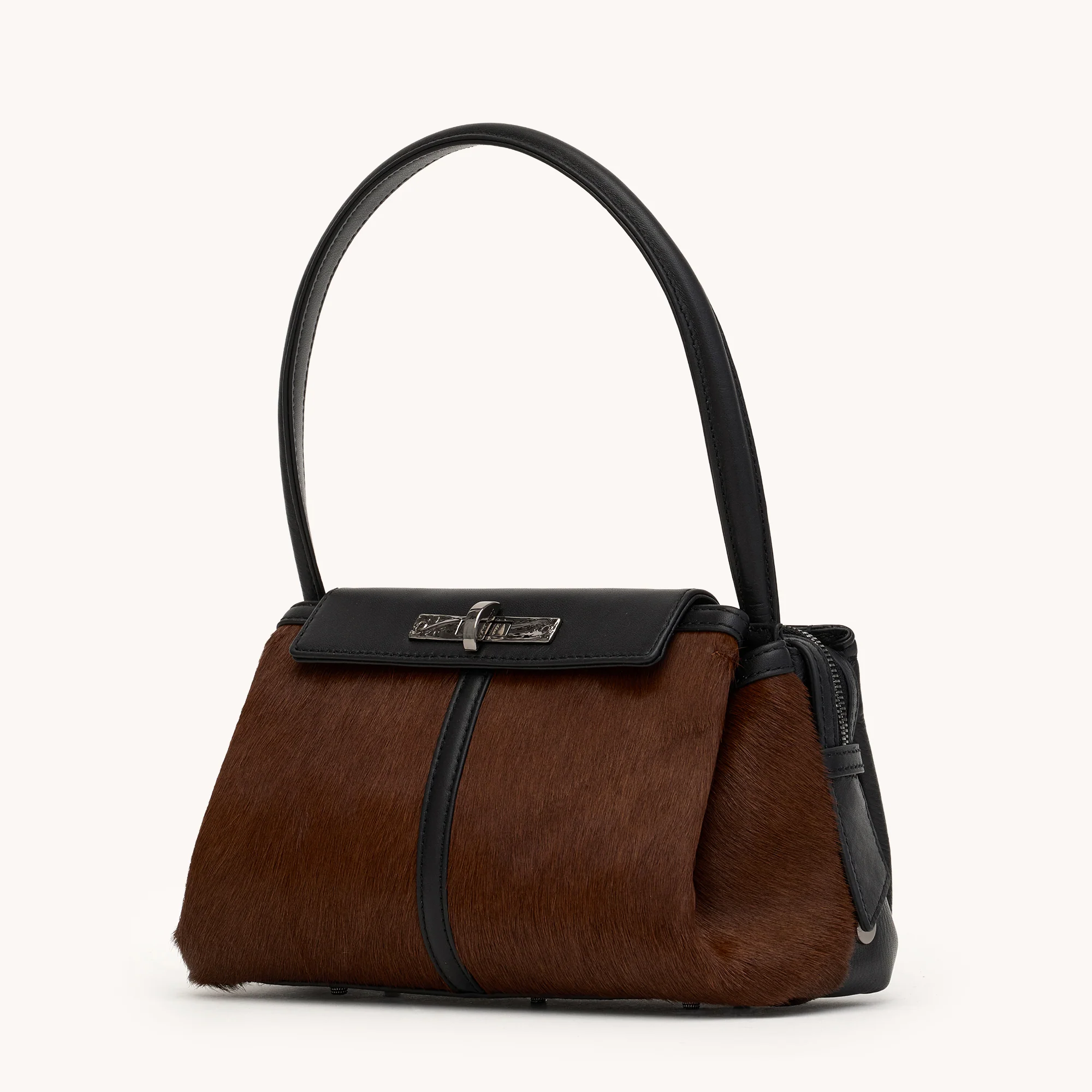 Charlotte | Calf Hair/Gunmetal | Med - Image 6