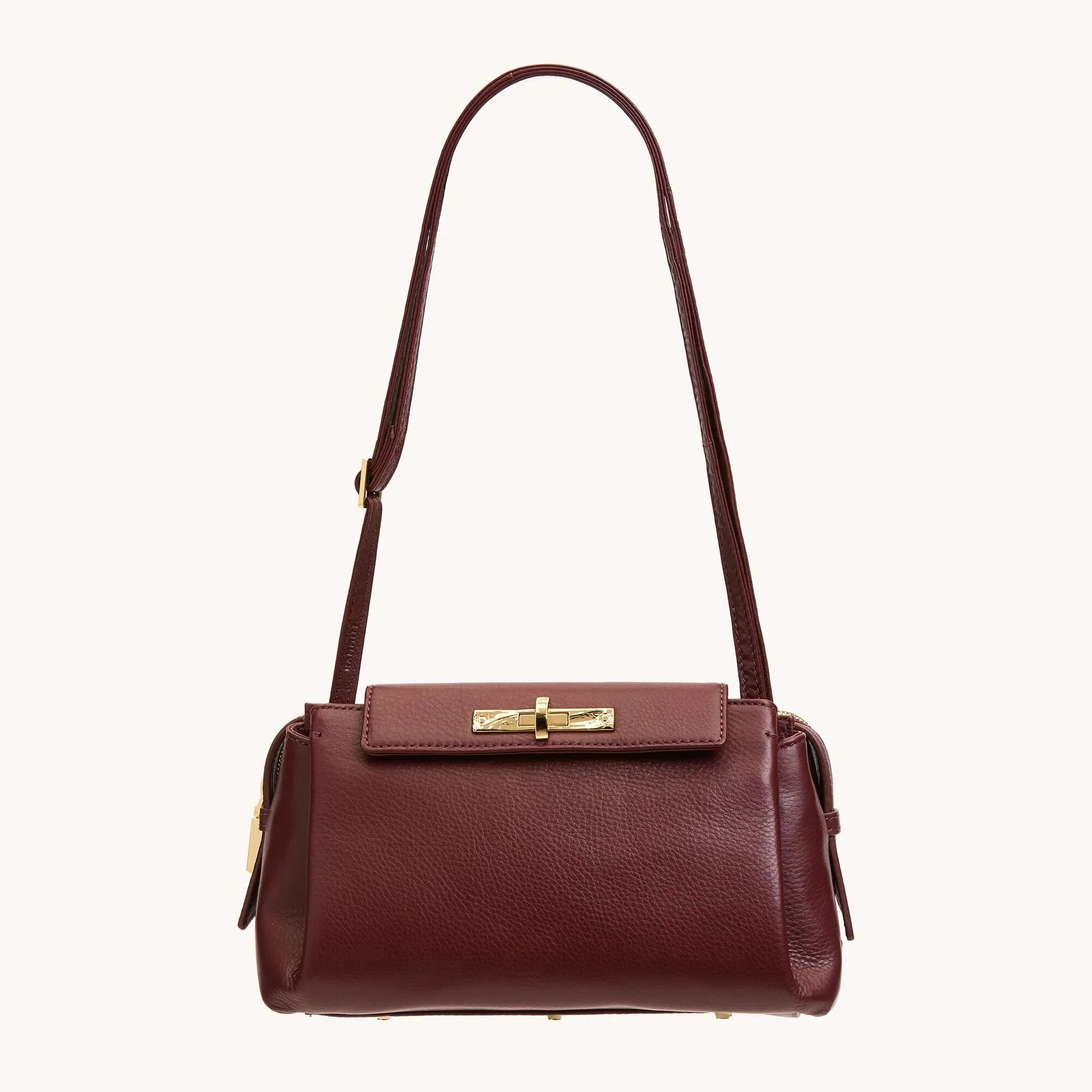 Charlotte | Cherrywood Pebble/Gold | Med - Image 7