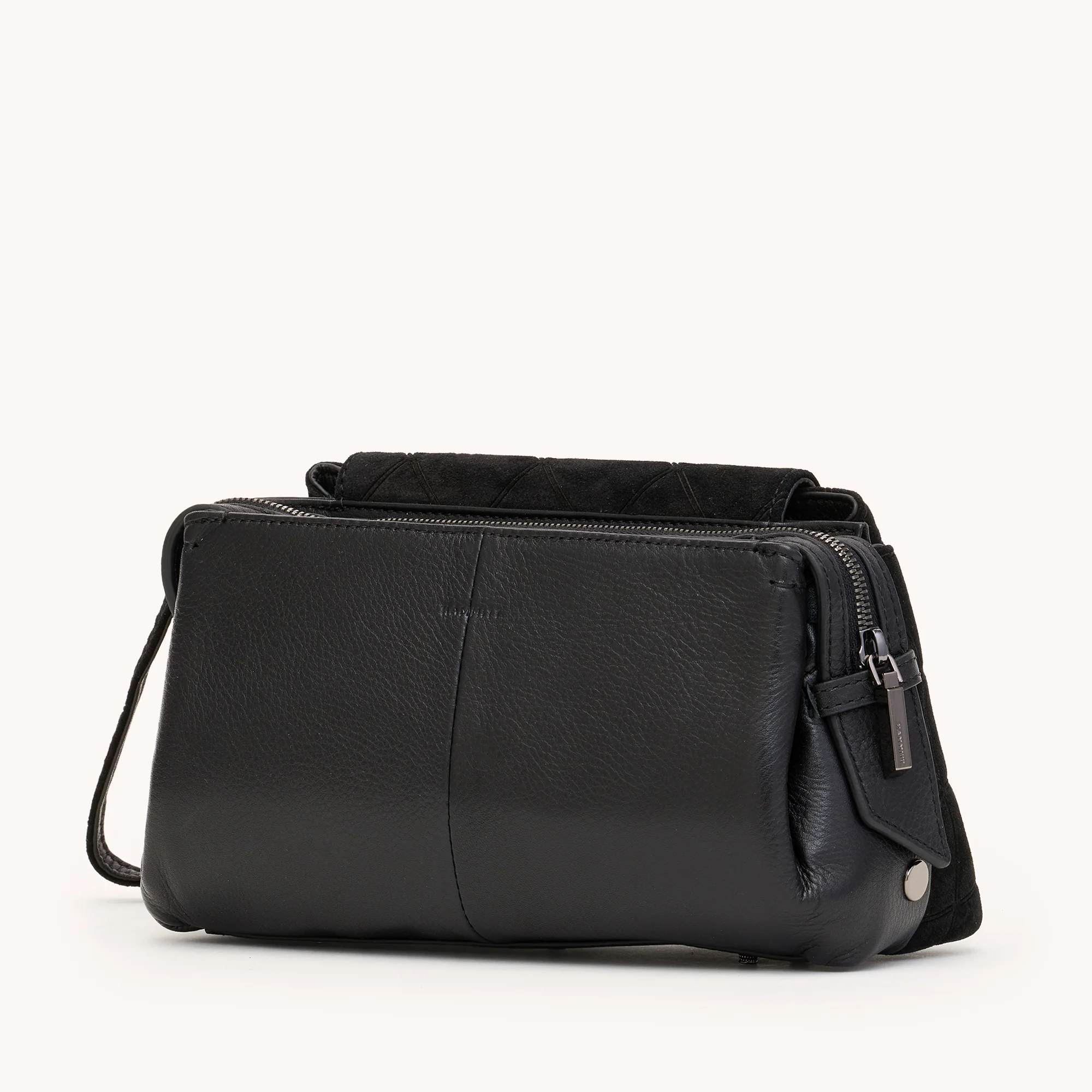 Charlotte | Noir Diamond Suede/Gunmetal | Med - Image 6
