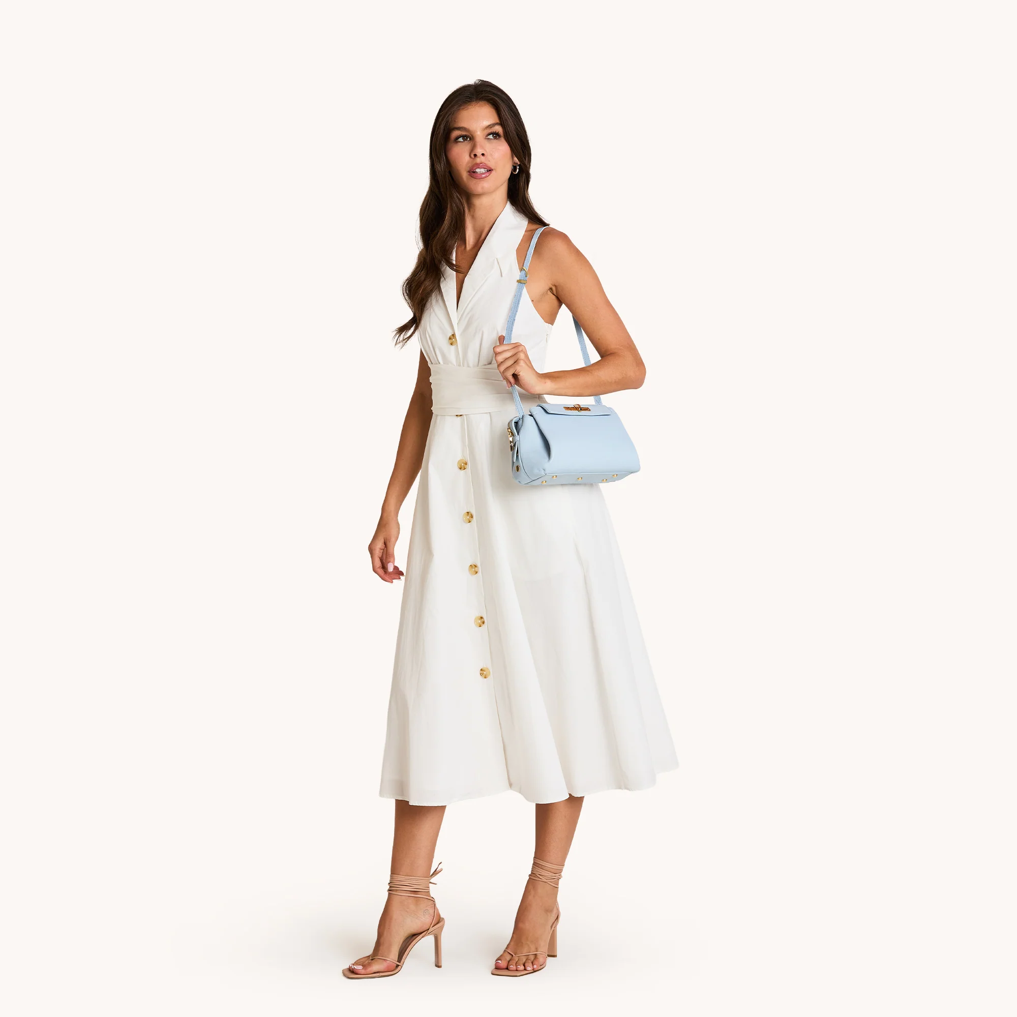 Charlotte | Hazy Blue/Gold | Med - Image 5