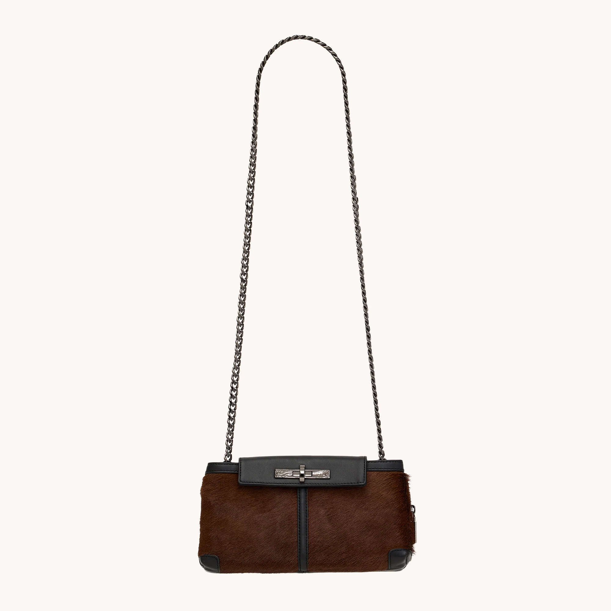 Charlotte | Calf Hair/Gunmetal | Sml - Image 8