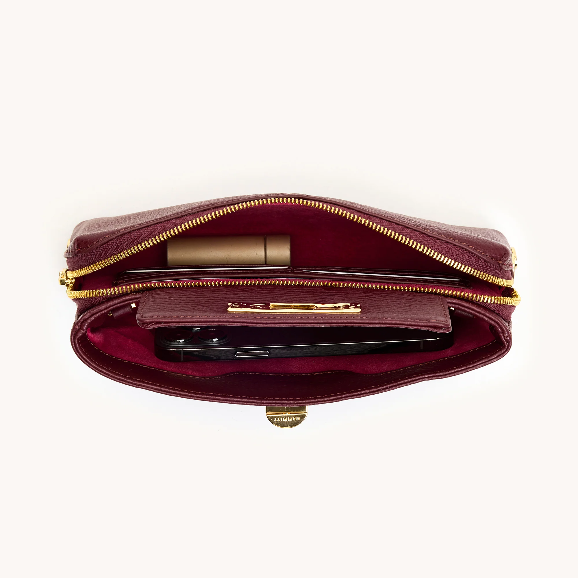 Charlotte | Cherrywood Pebble/Gold | Sml - Image 10