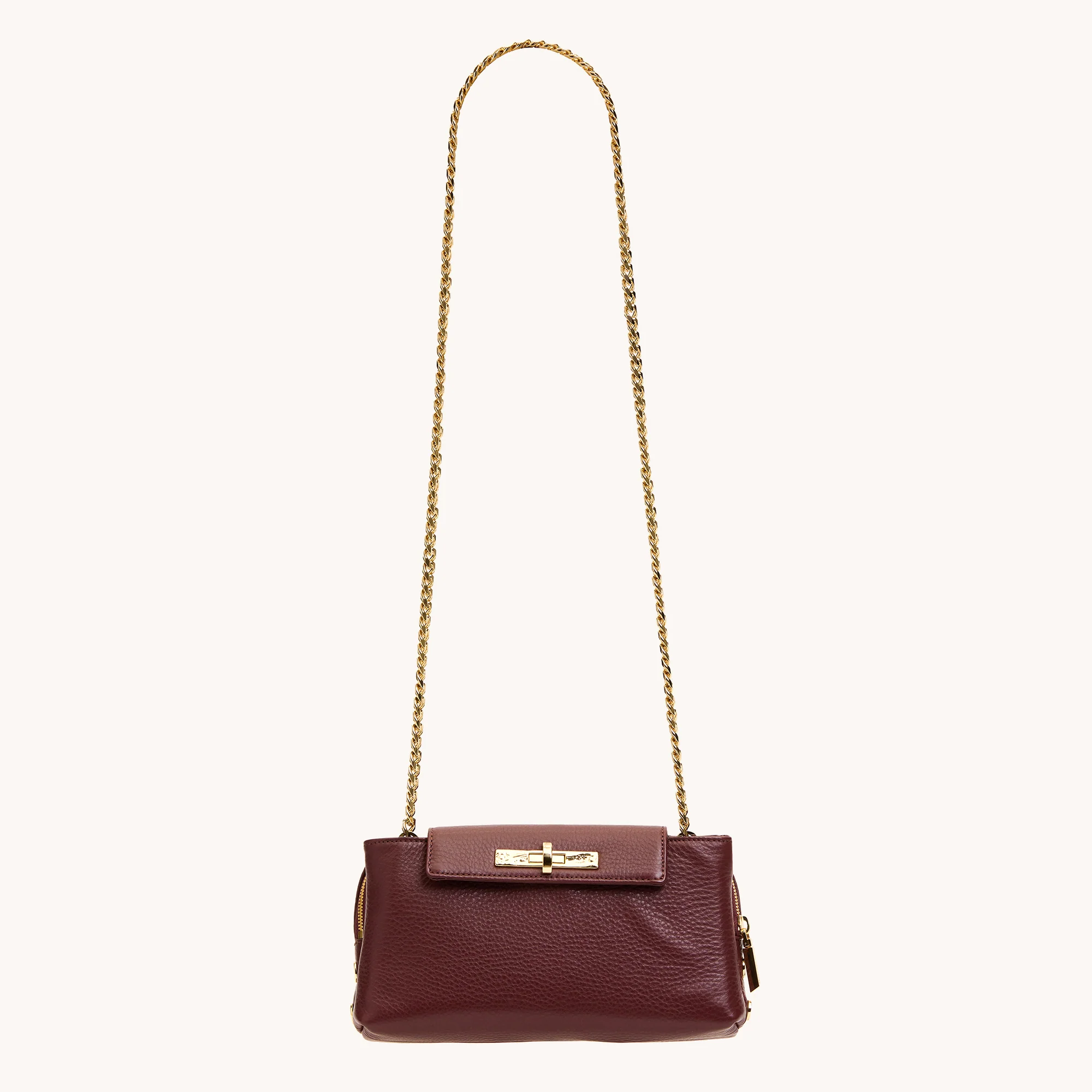 Charlotte | Cherrywood Pebble/Gold | Sml - Image 4