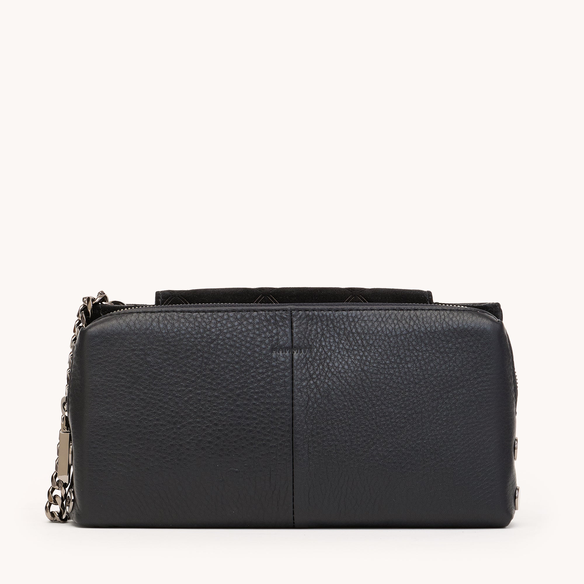 Charlotte | Noir Diamond Suede/Gunmetal | Sml - Image 8