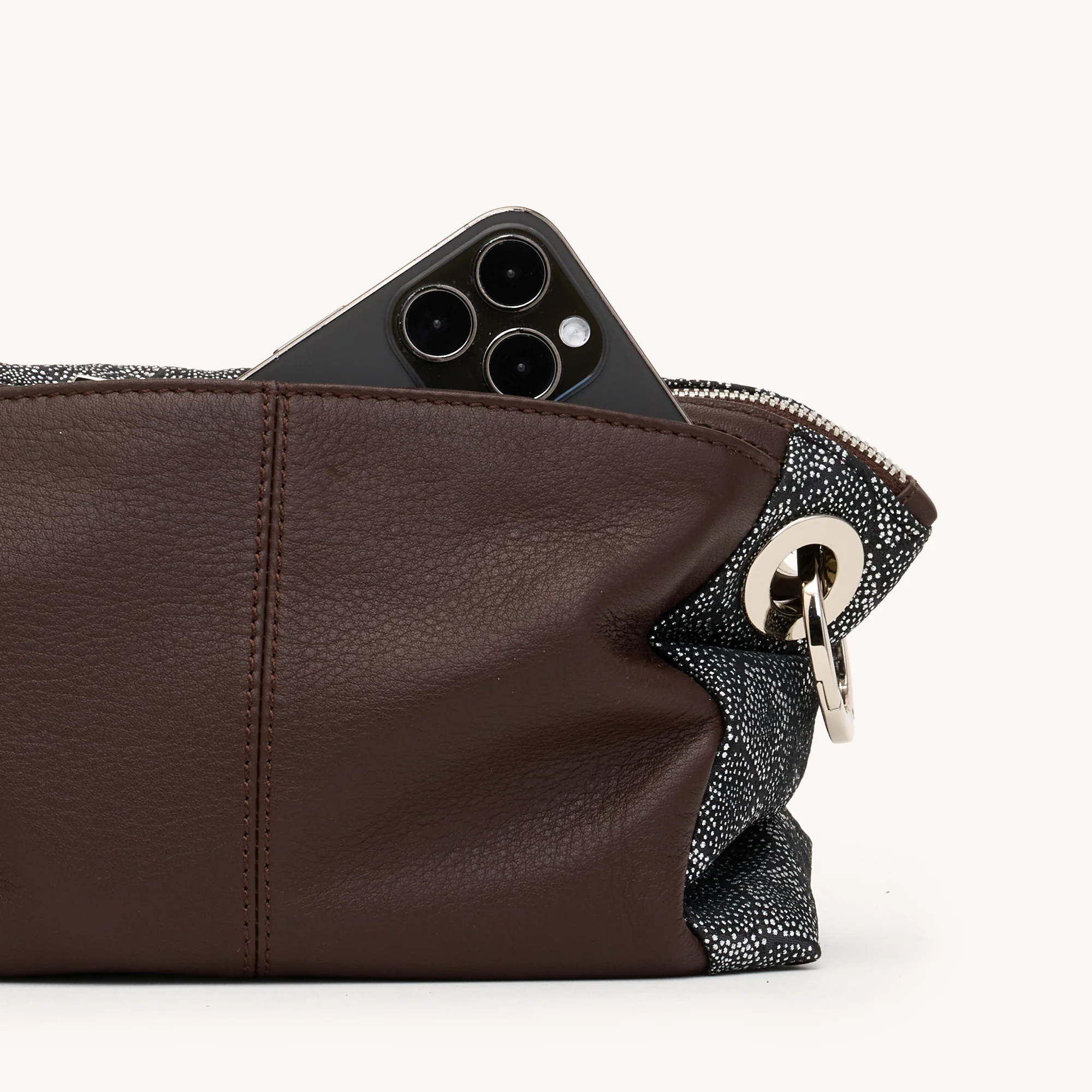 Daniel Crossbody Clutch | Diamond Marquee/Silver | Sml - Image 6