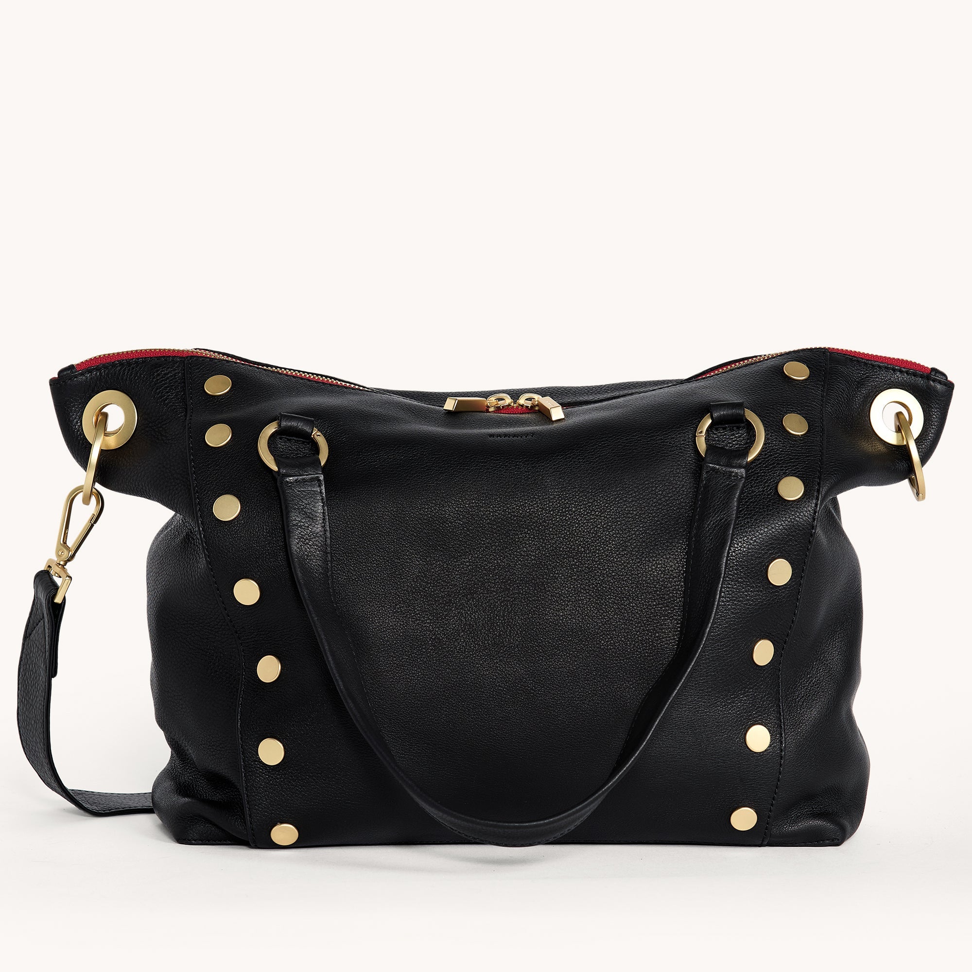 Daniel | Black/Brushed Gold Red Zip | Lrg - Image 3