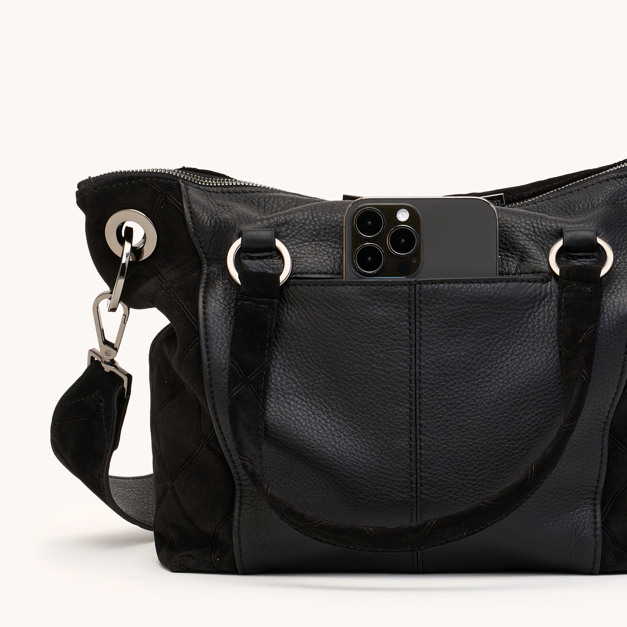 Daniel | Noir Diamond Suede/Gunmetal | Med - Image 7