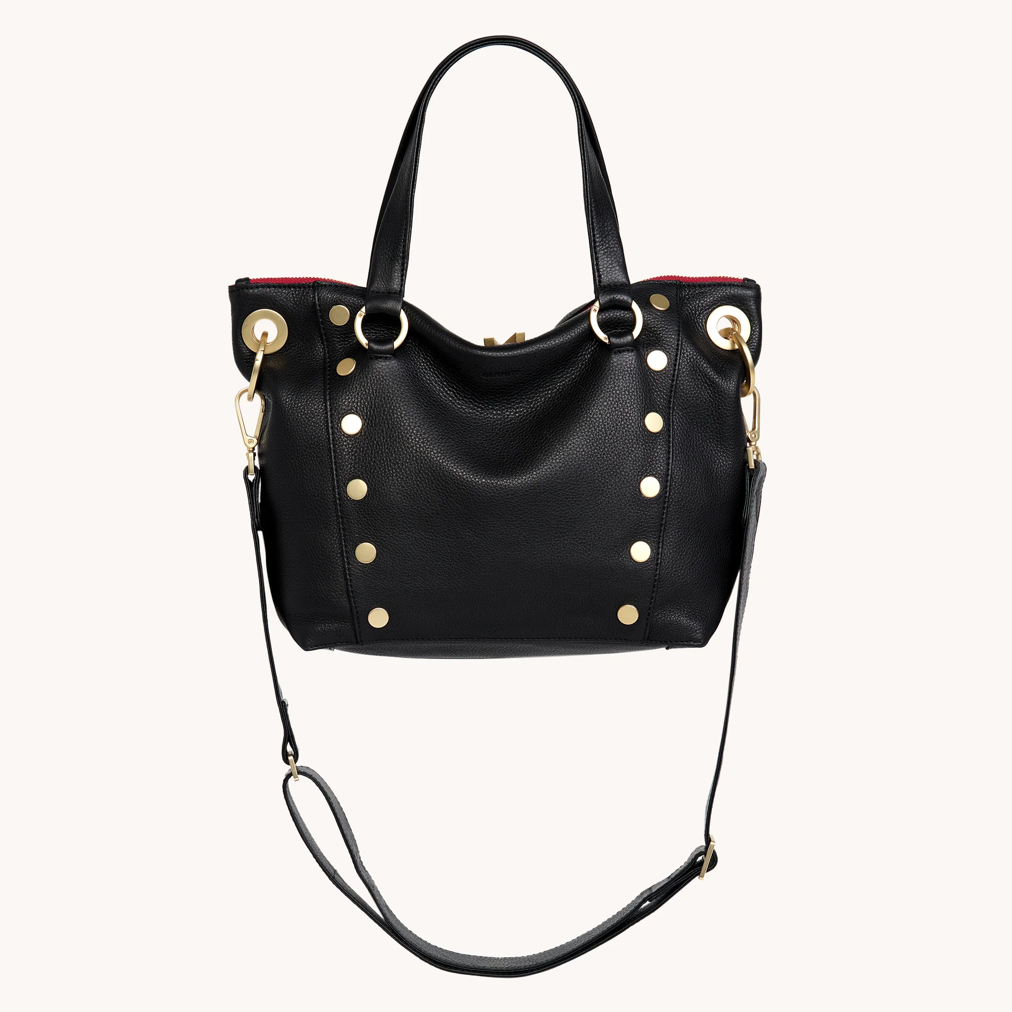 Daniel | Black/Brushed Gold Red Zip | Med - Image 8