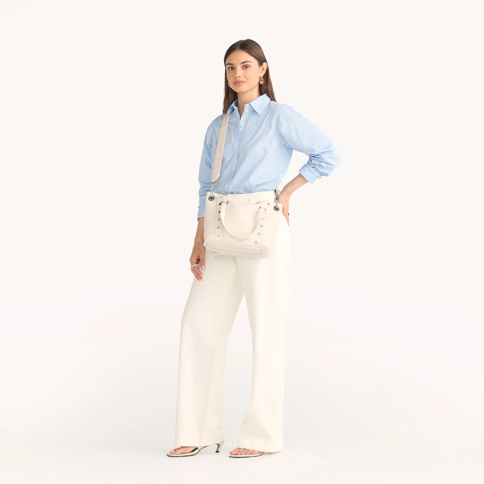 Daniel | Calla Lily White/Brushed Gold | Med - Image 4