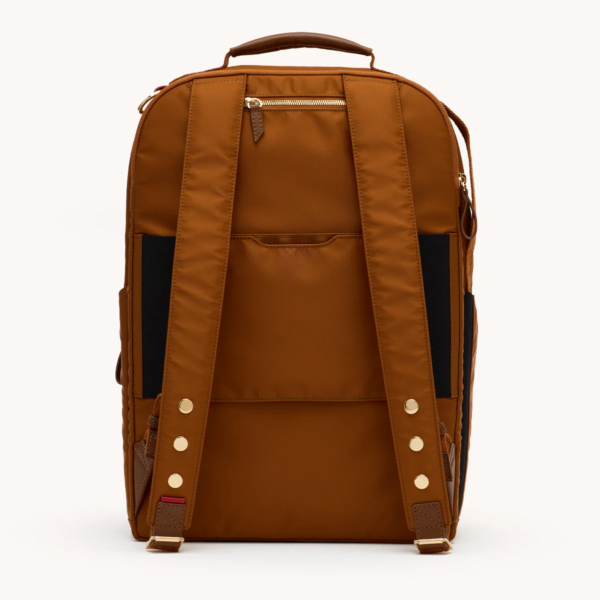Eden Backpack | Amber Nylon/Gold - Image 8