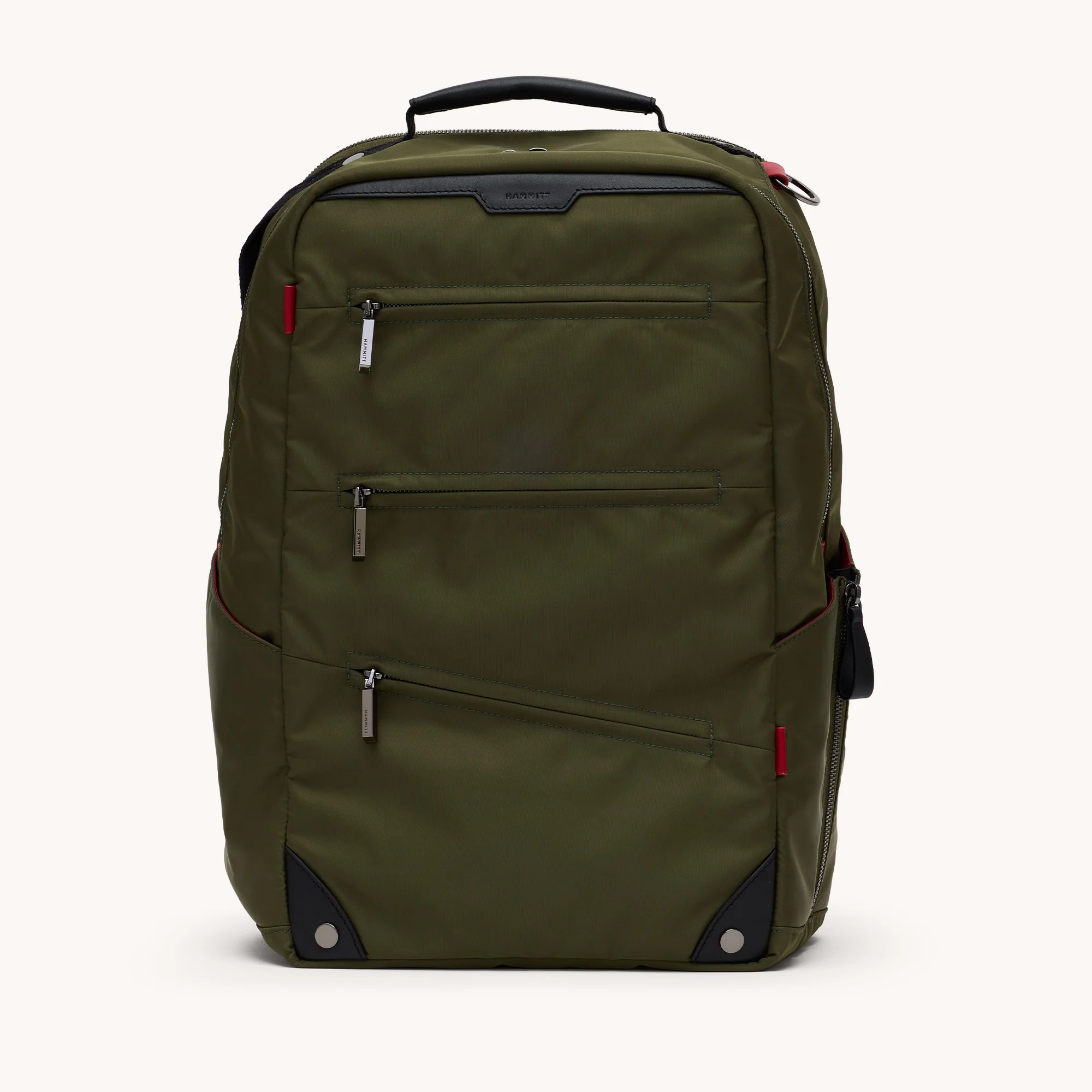 Eden Backpack | Jade Nylon/Gunmetal - Image 6