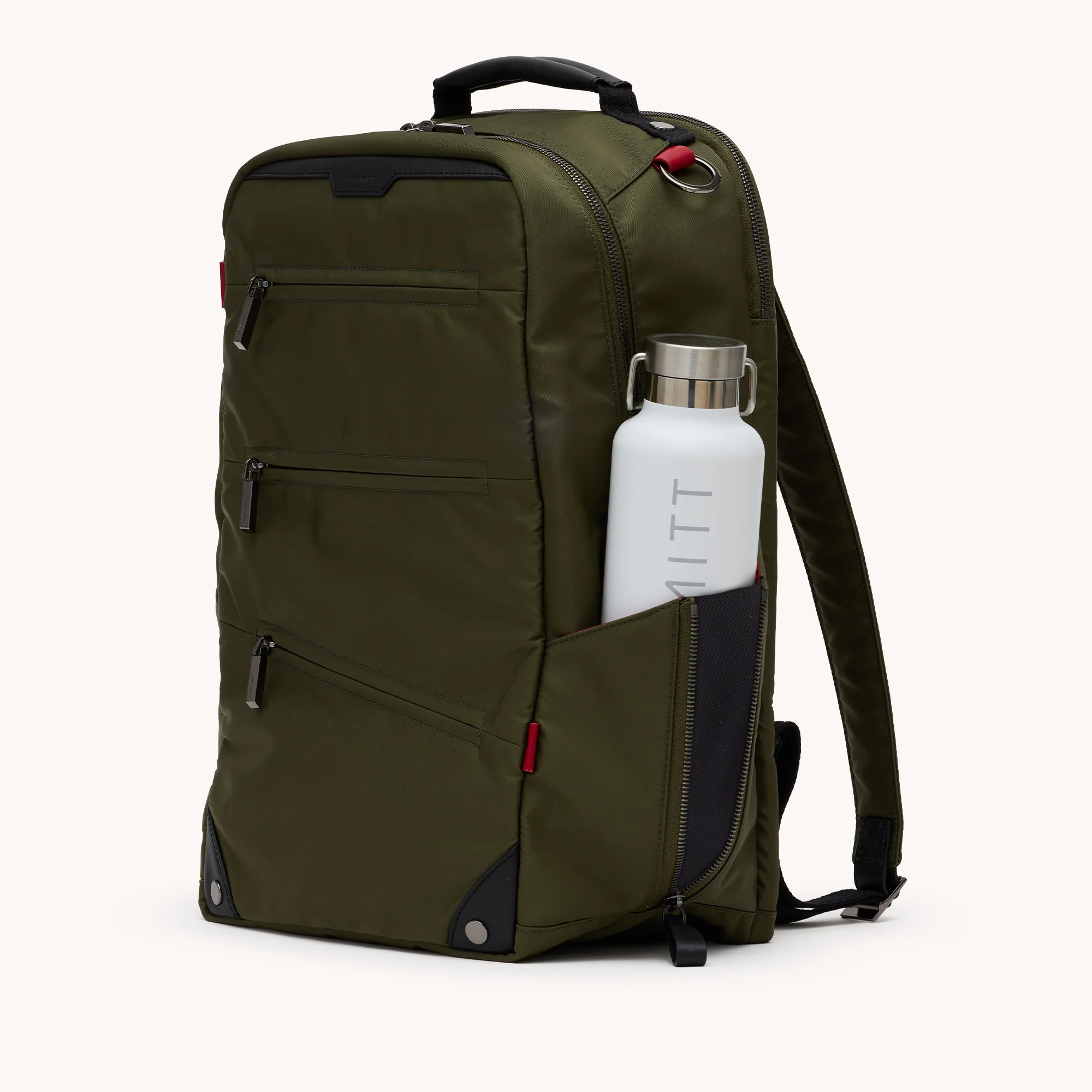 Eden Backpack | Jade Nylon/Gunmetal - Image 7