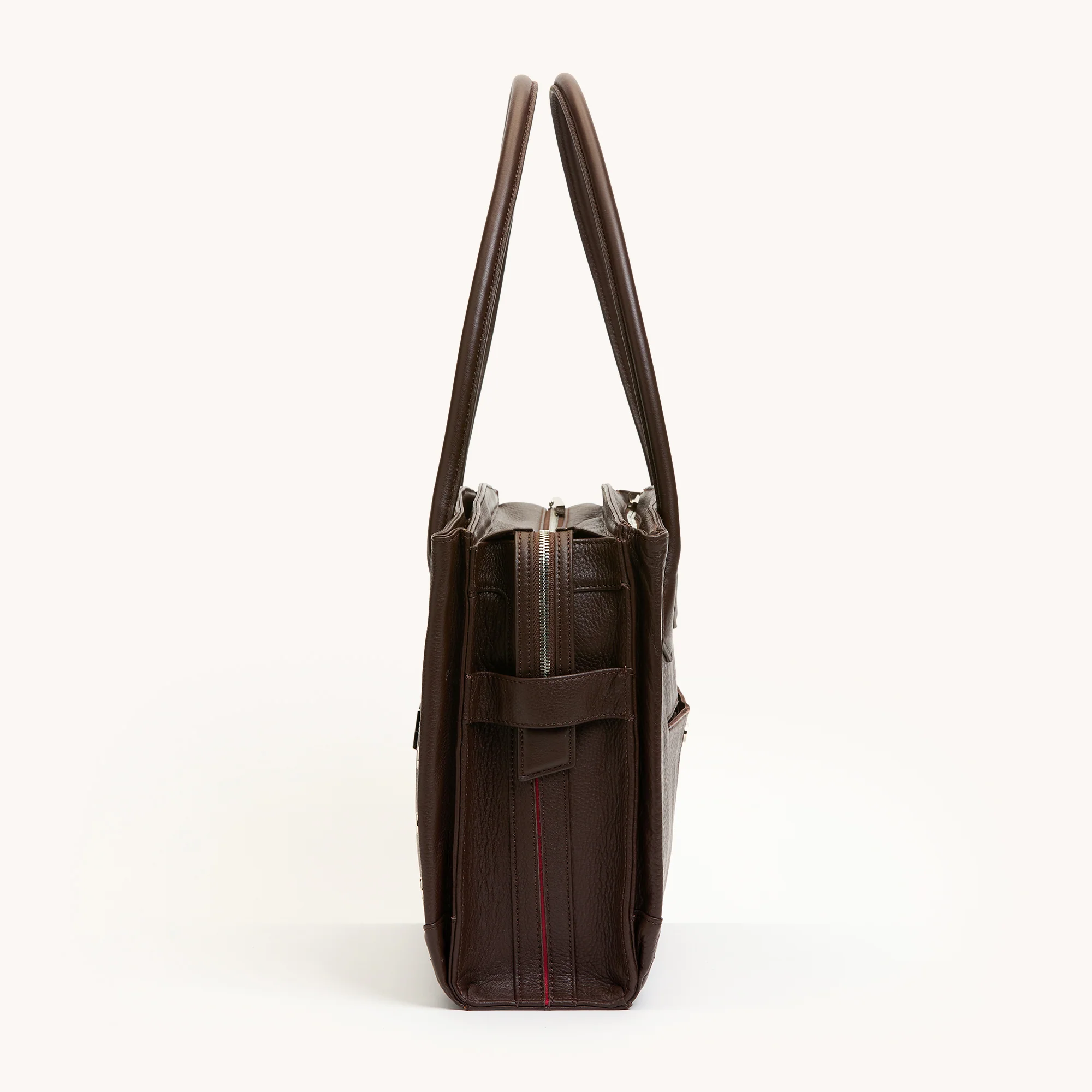 Elle Work Carry | Espresso Pebble/Silver - Image 10